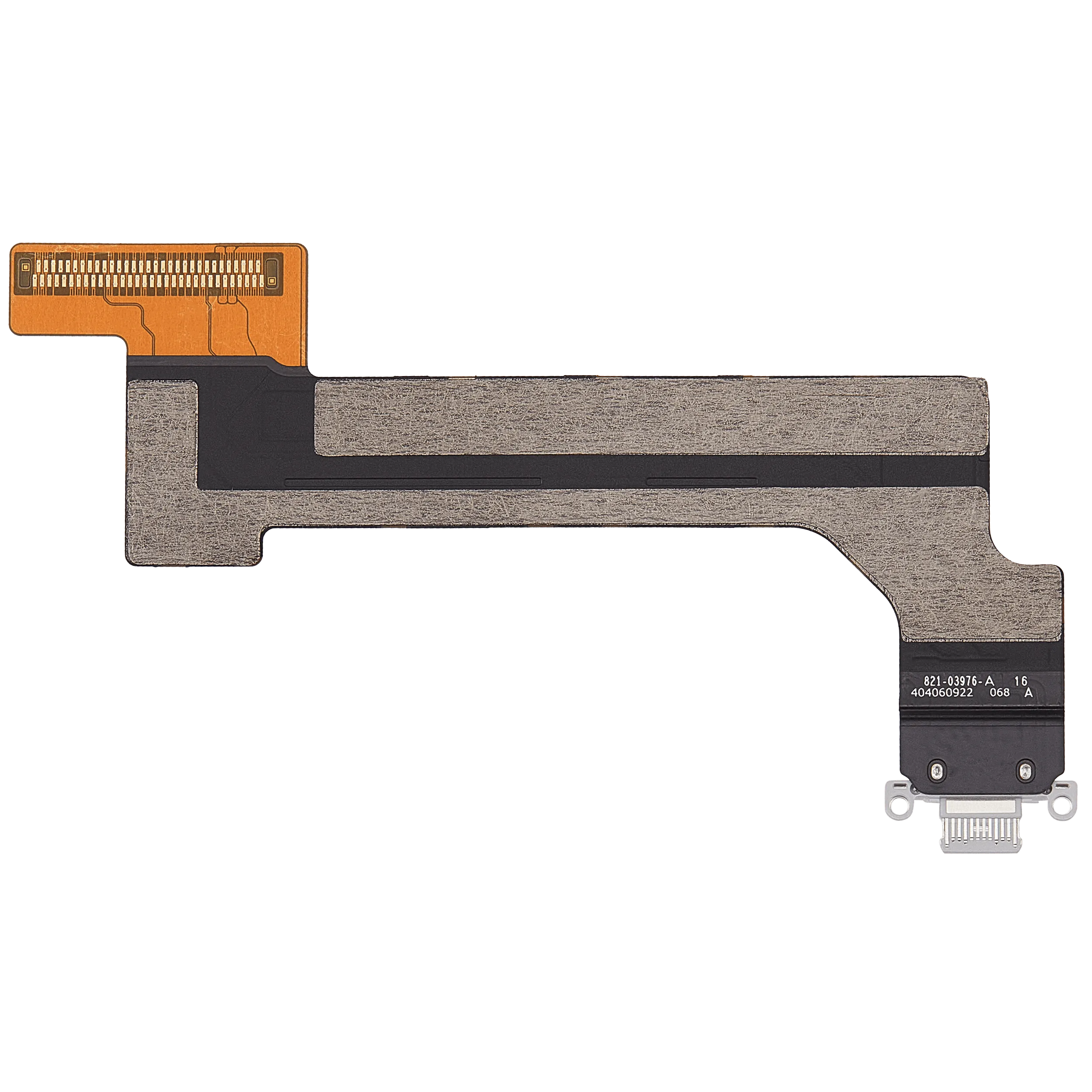 Ladebuchse Flexkabel für iPad 10 (2022) (Cellular) (ausgebautes Originalteil: Grade A) (Silver (Silber)) – Bild 3