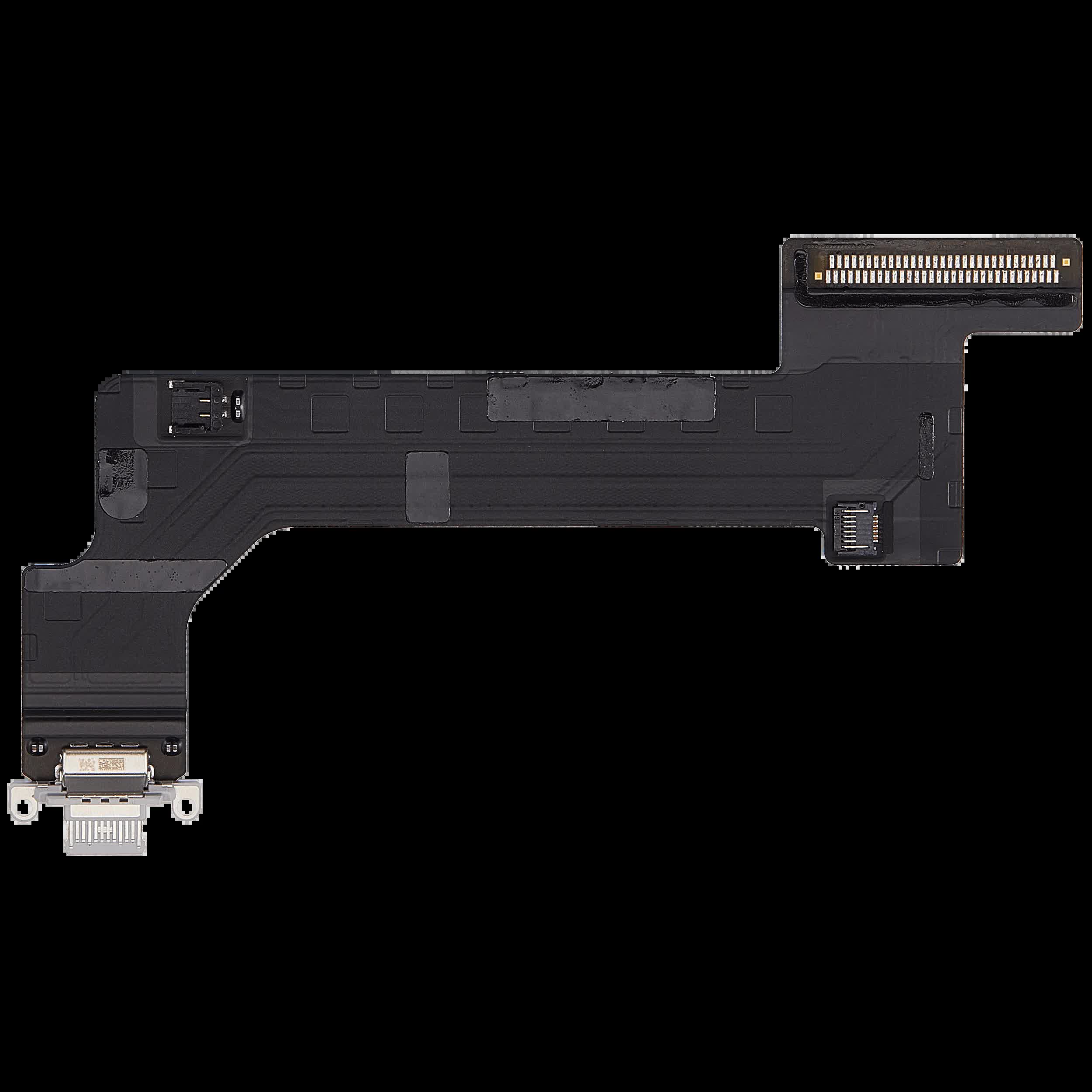 Ladebuchse Flexkabel für iPad 10 (2022) (Cellular) (ausgebautes Originalteil: Grade A) (Silver (Silber))