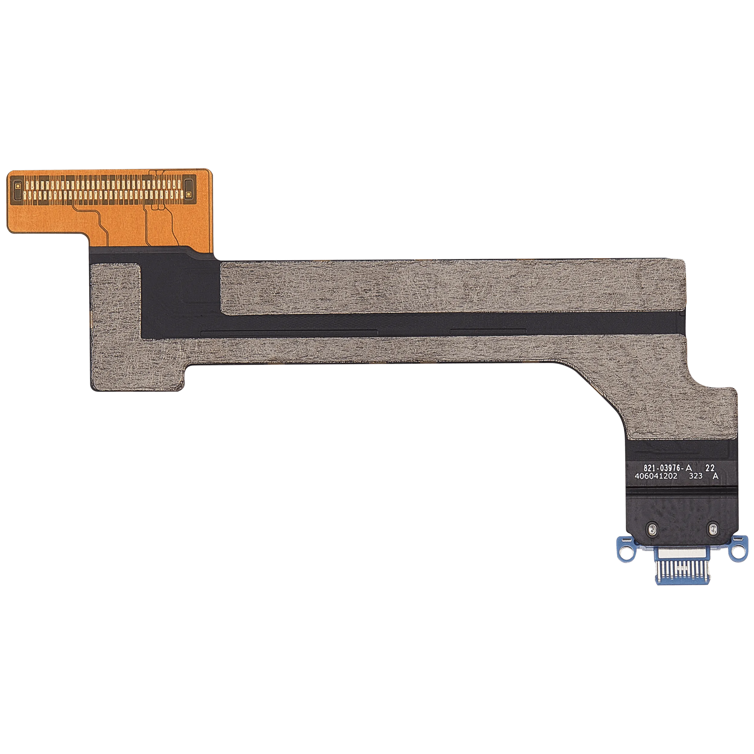 Ladebuchse Flexkabel für iPad 10 (2022) (Cellular) (ausgebautes Originalteil: Grade A) (Blue (Blau)) – Bild 3