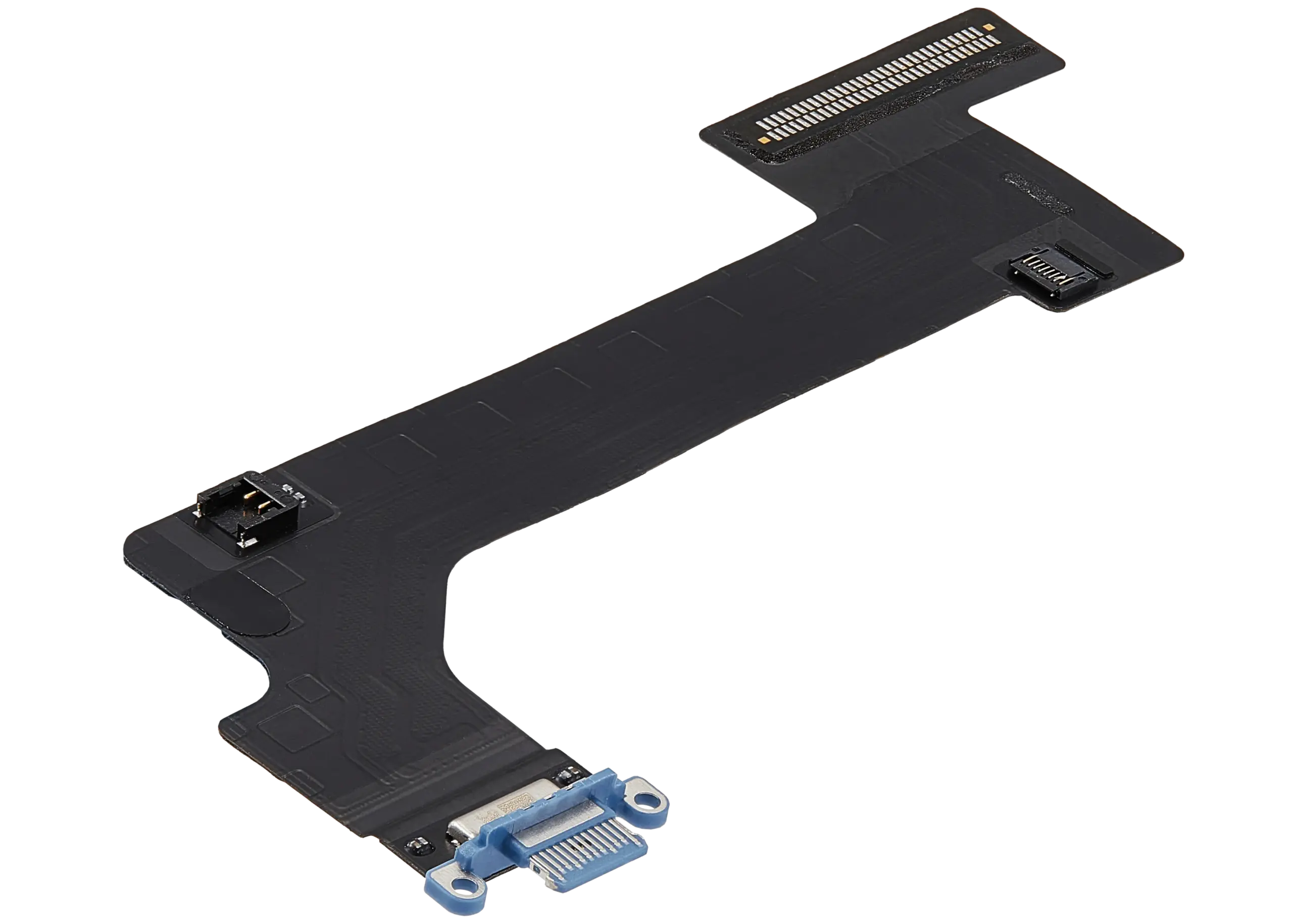 Ladebuchse Flexkabel für iPad 10 (2022) (Cellular) (ausgebautes Originalteil: Grade A) (Blue (Blau)) – Bild 4