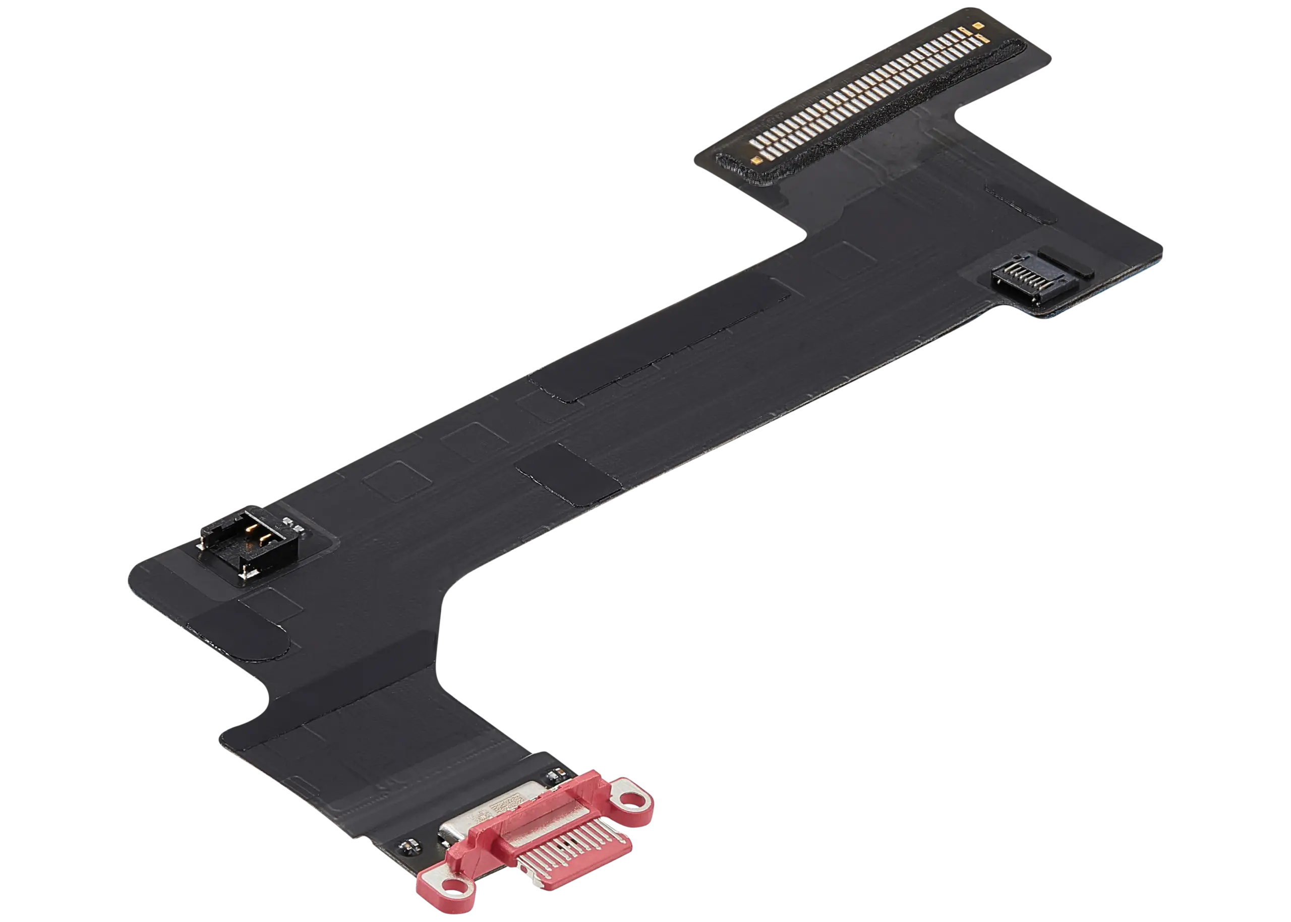 Ladebuchse Flexkabel für iPad 10 (2022) (Cellular) (ausgebautes Originalteil: Grade A) (Pink (Rosa)) – Bild 4