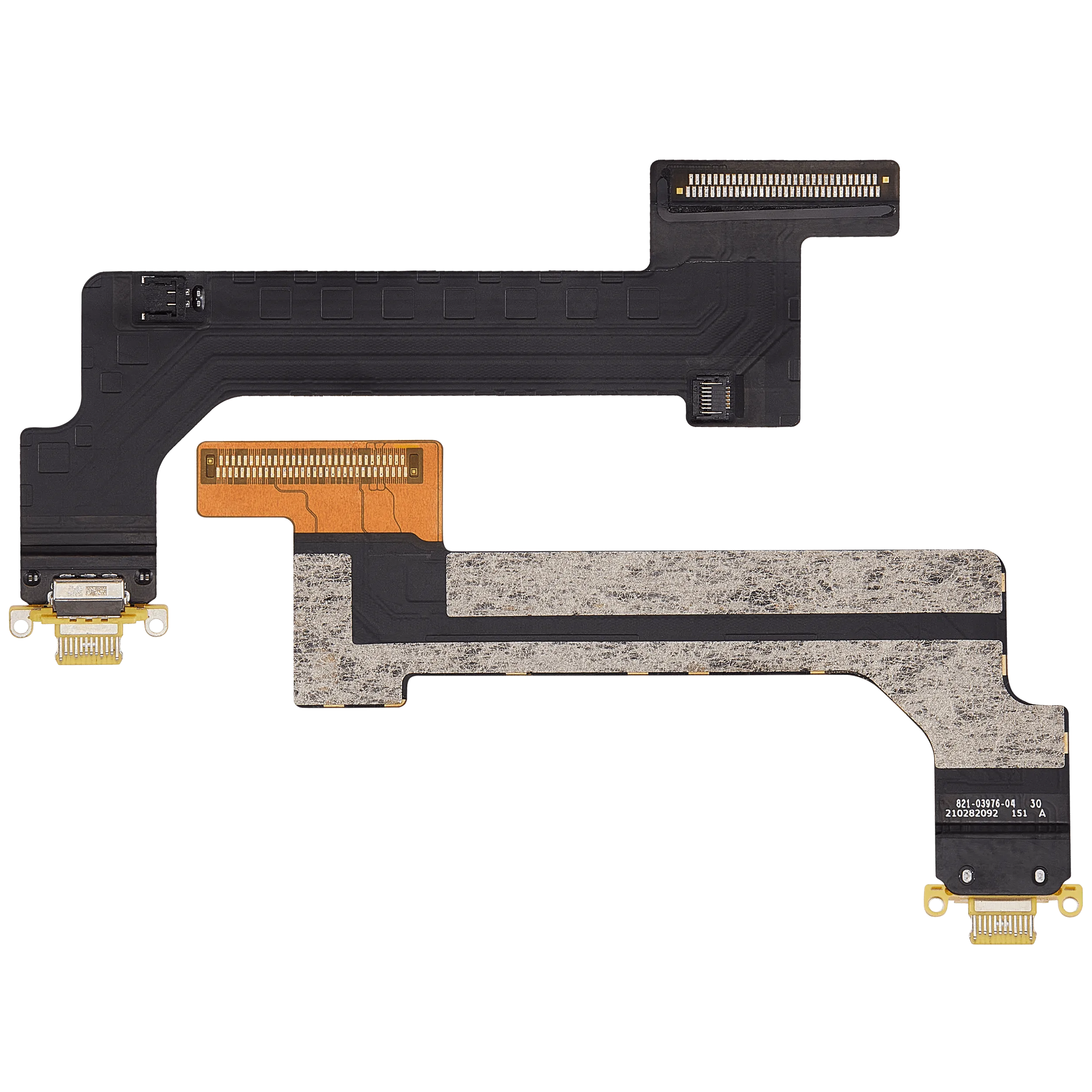 Ladebuchse Flexkabel für iPad 10 (2022) (Cellular) (ausgebautes Originalteil: Grade A) (Yellow) – Bild 2