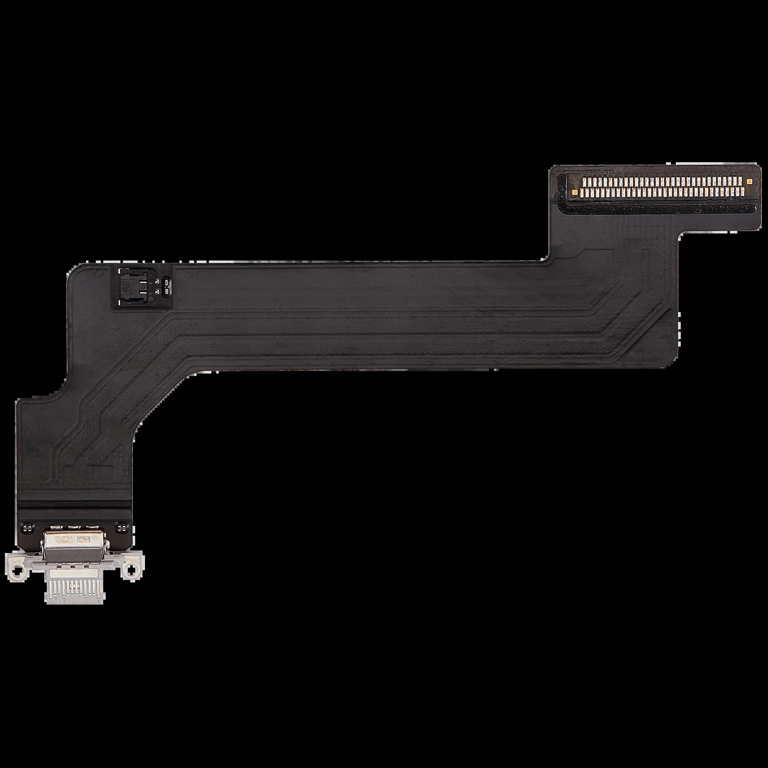 Ladebuchse Flexkabel für iPad 10 (2022) (nur WiFi) (ausgebautes Originalteil: Grade A) (Silver (Silber))