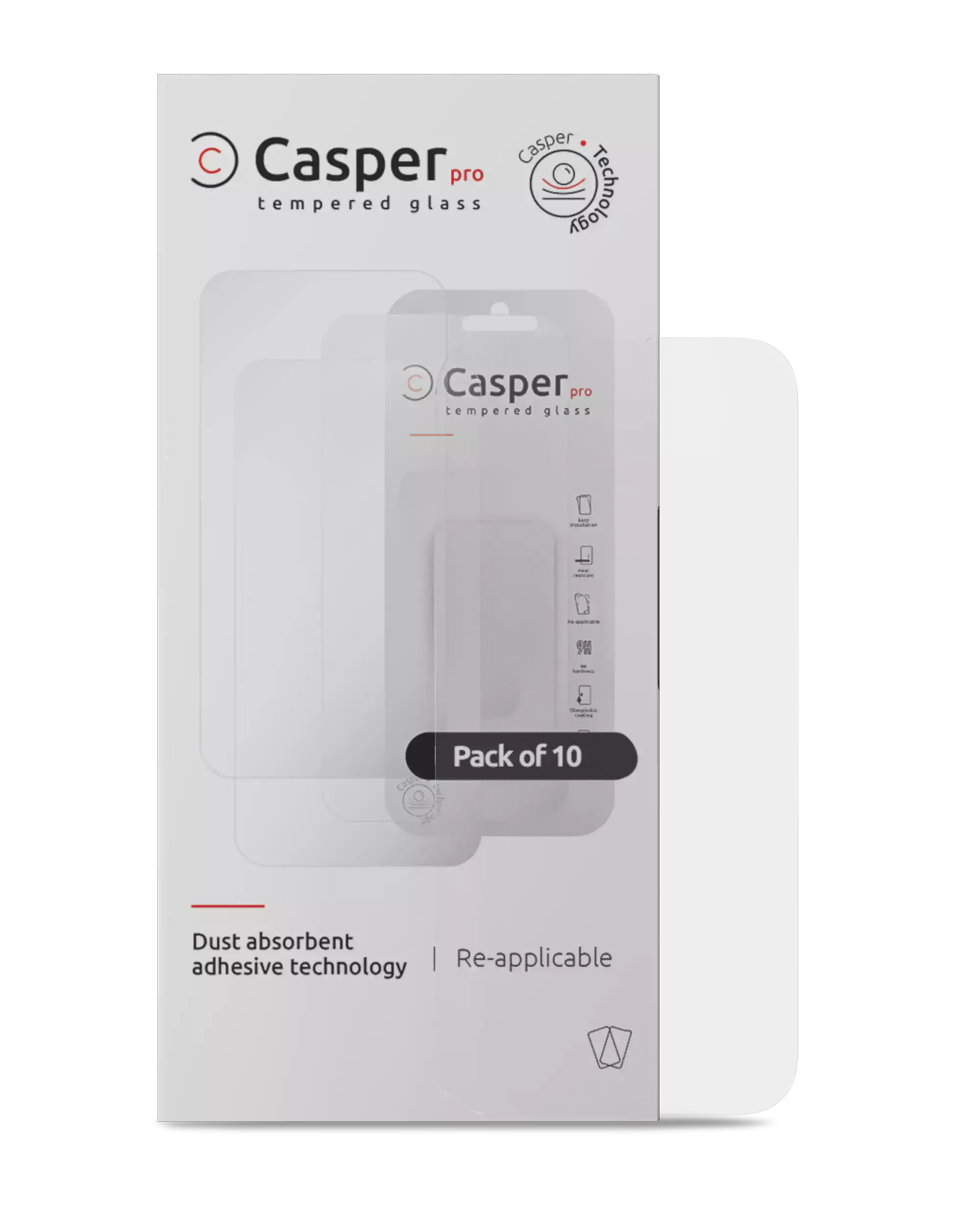 Casper Kameraglas Protector für iPhone 18 Pro / 18 Pro Max (Blue (Blau)) (Clear (Transparent)) – Bild 2