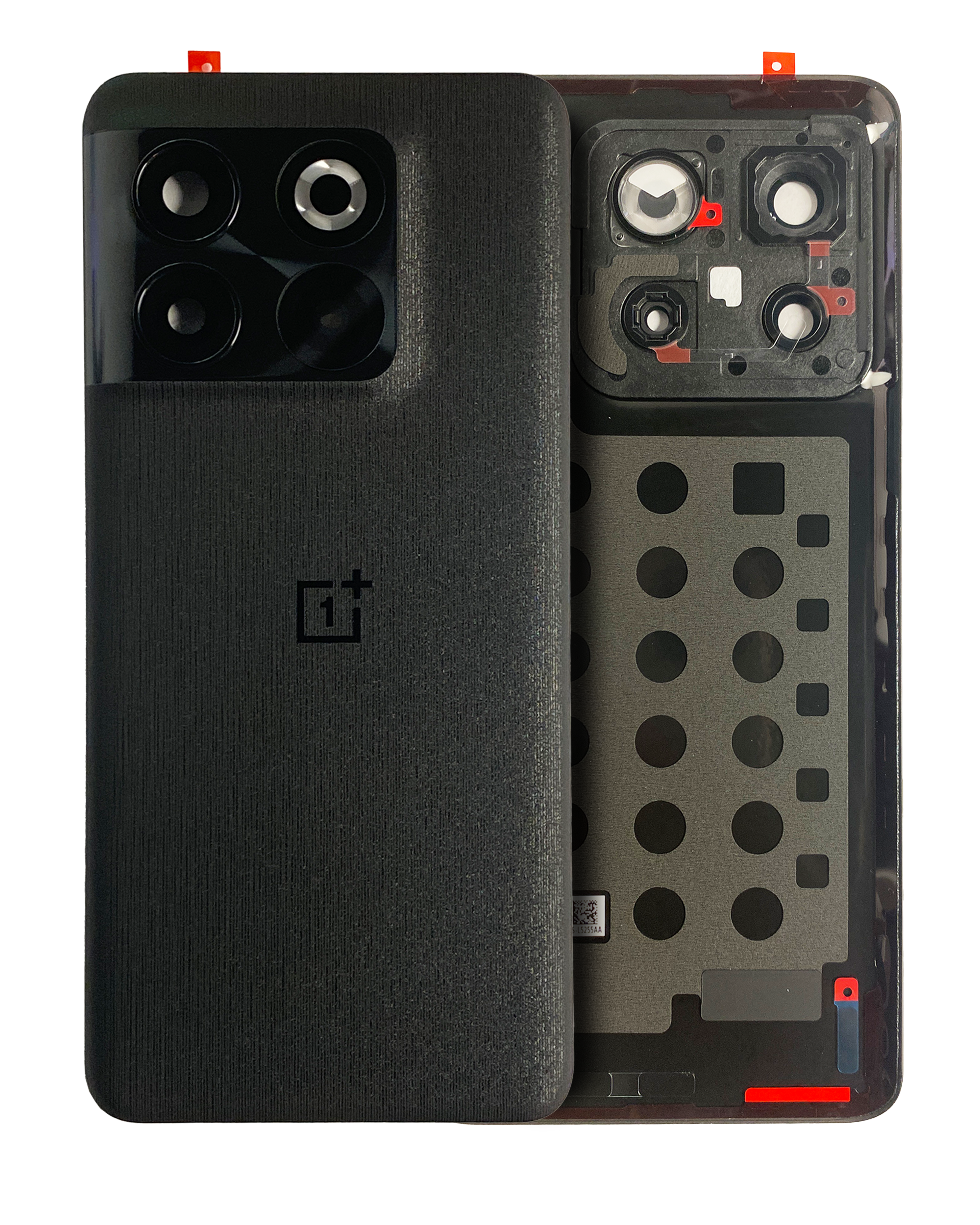 Rückdeckelglas mit Kameraglas für OnePlus 7 (Aftermarket Plus) (Mirror Blue) – Bild 4