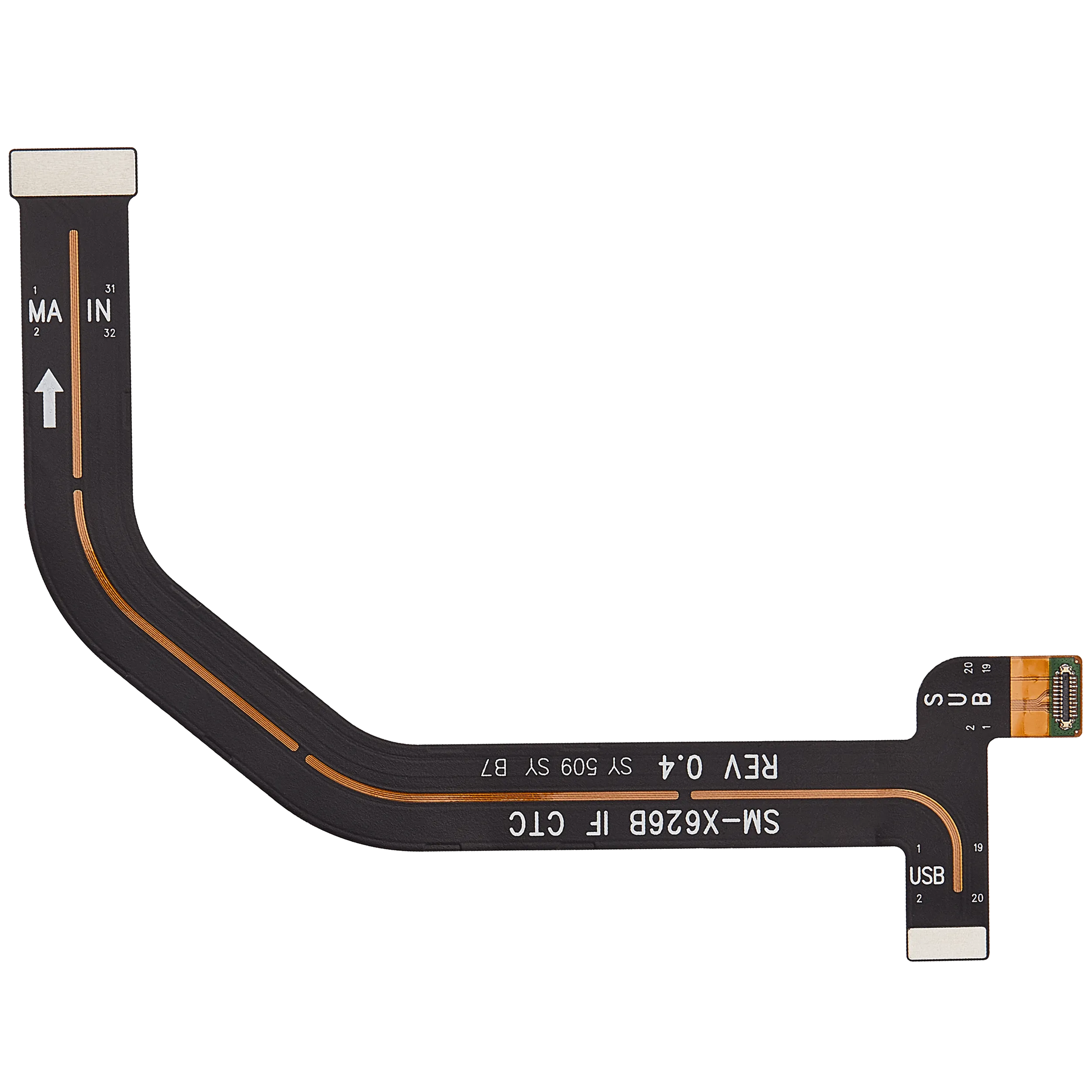 LCD Flexkabel für Samsung Galaxy Tab S10 FE Plus 13.1" (X620 / X626) (2025) – Bild 5