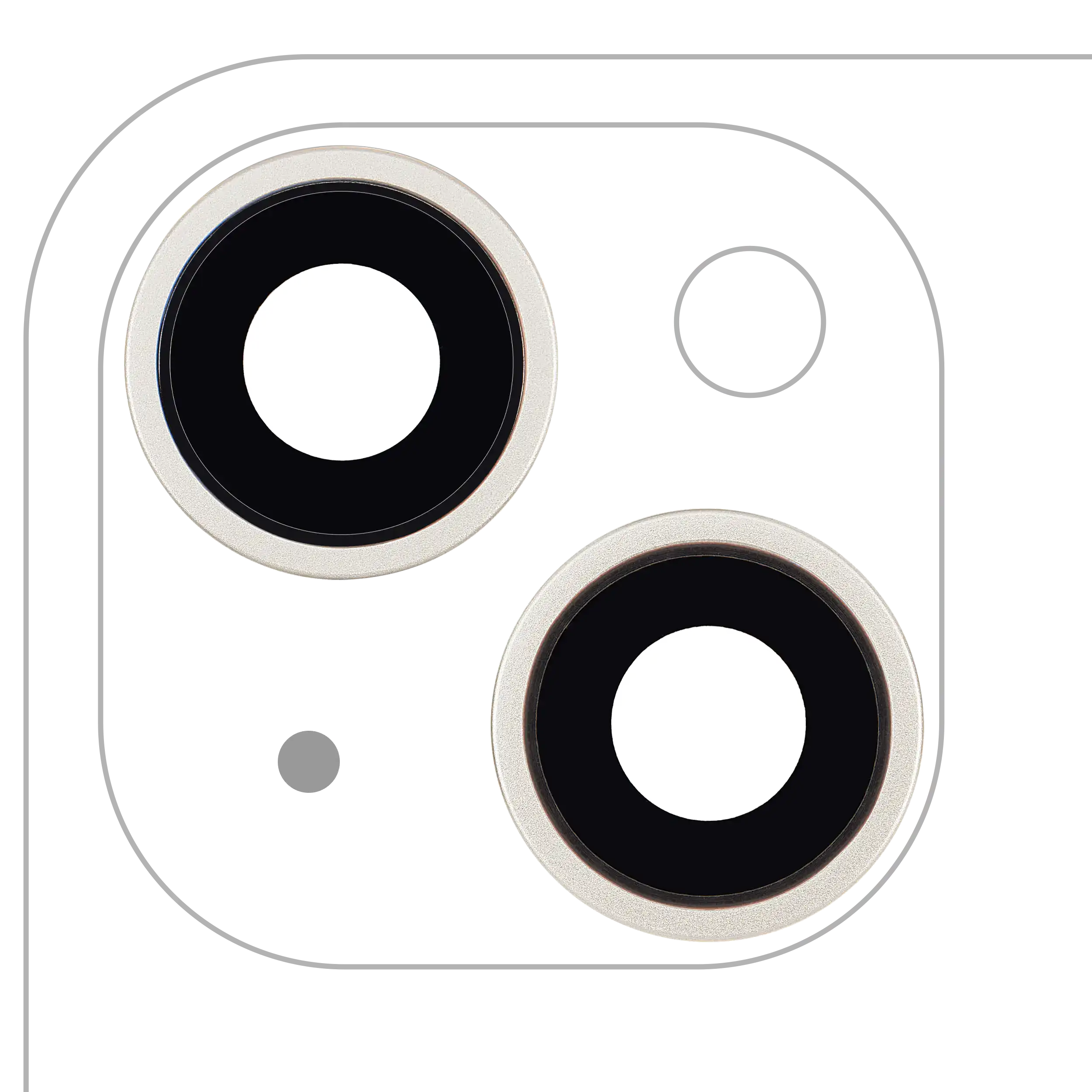 Rückkamera-Blendenring einzeln für iPhone 14 / 14 Plus (2-teiliges Set) (Purple (Violett)) (10er-Pack) – Bild 5