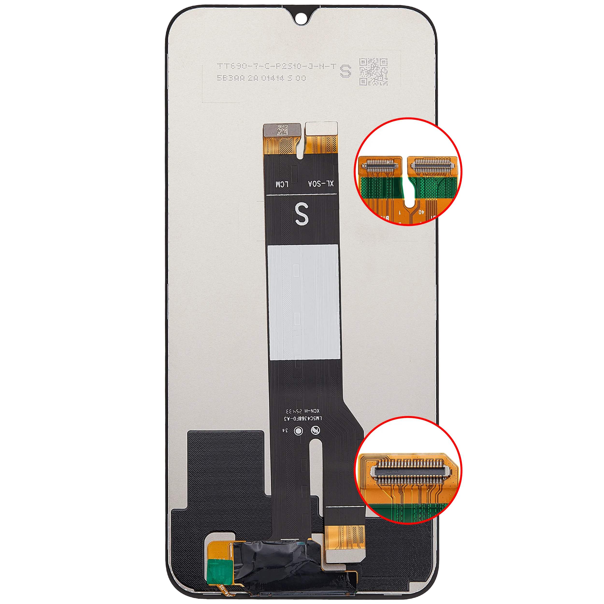 LCD Display ohne Rahmen für Xiaomi Redmi 15A 5G / Redmi A7 Pro / Poco C81 / Poco C81 Pro / Poco C81X / Redmi R70m / Redmi R70 (professionell aufgearbeitet) (All Co – Bild 4