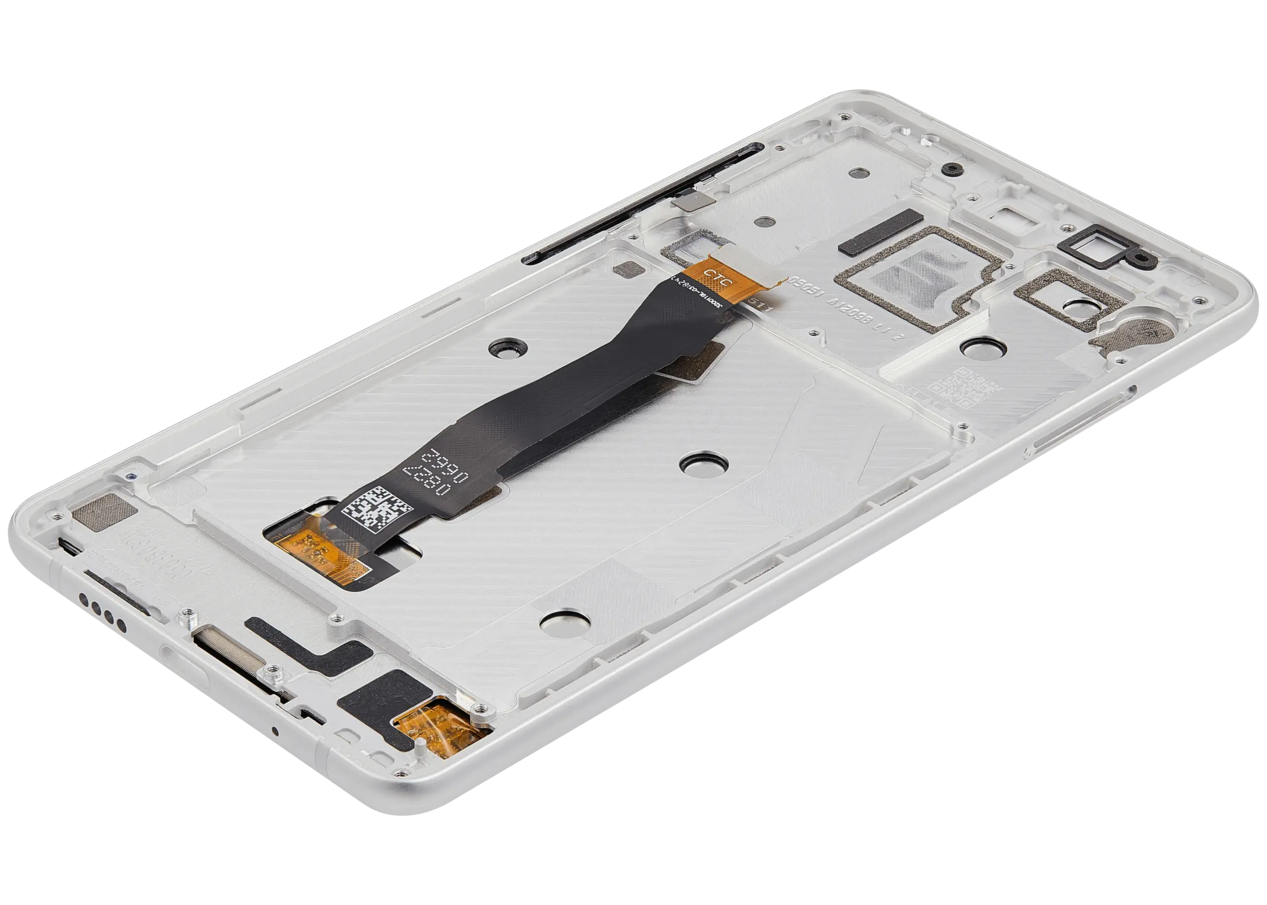 LCD Display mit Rahmen für Xiaomi Mi Mix 2S (Aftermarket Plus) (White (Weiß)) – Bild 3