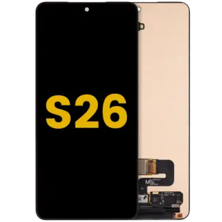 OLED Display mit Rahmen für Samsung Galaxy S26 5G (Service Pack) (Black (Schwarz))
