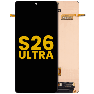 OLED Display mit Rahmen für Samsung Galaxy S26 Ultra 5G (Service Pack) (Titanium Black)