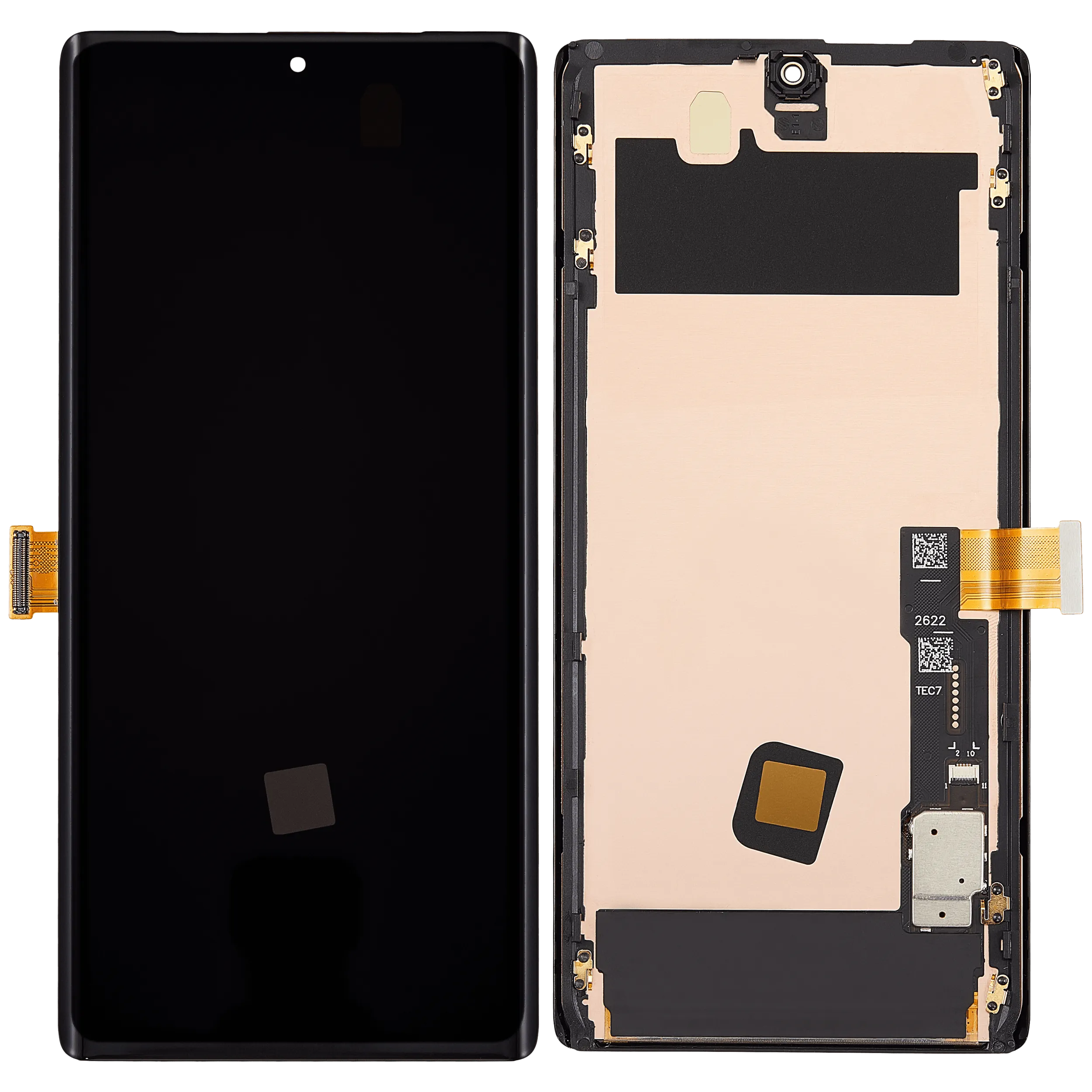 OLED Display mit Rahmen (ohne Fingerprint Sensor) für Google Pixel 6 Pro (Aftermarket Plus / 120HZ) – Bild 2