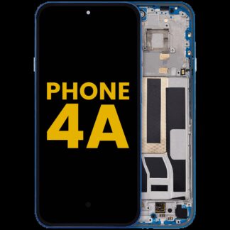 OLED Display mit Rahmen für Nothing Phone (4a) (professionell aufgearbeitet) (Blue (Blau))