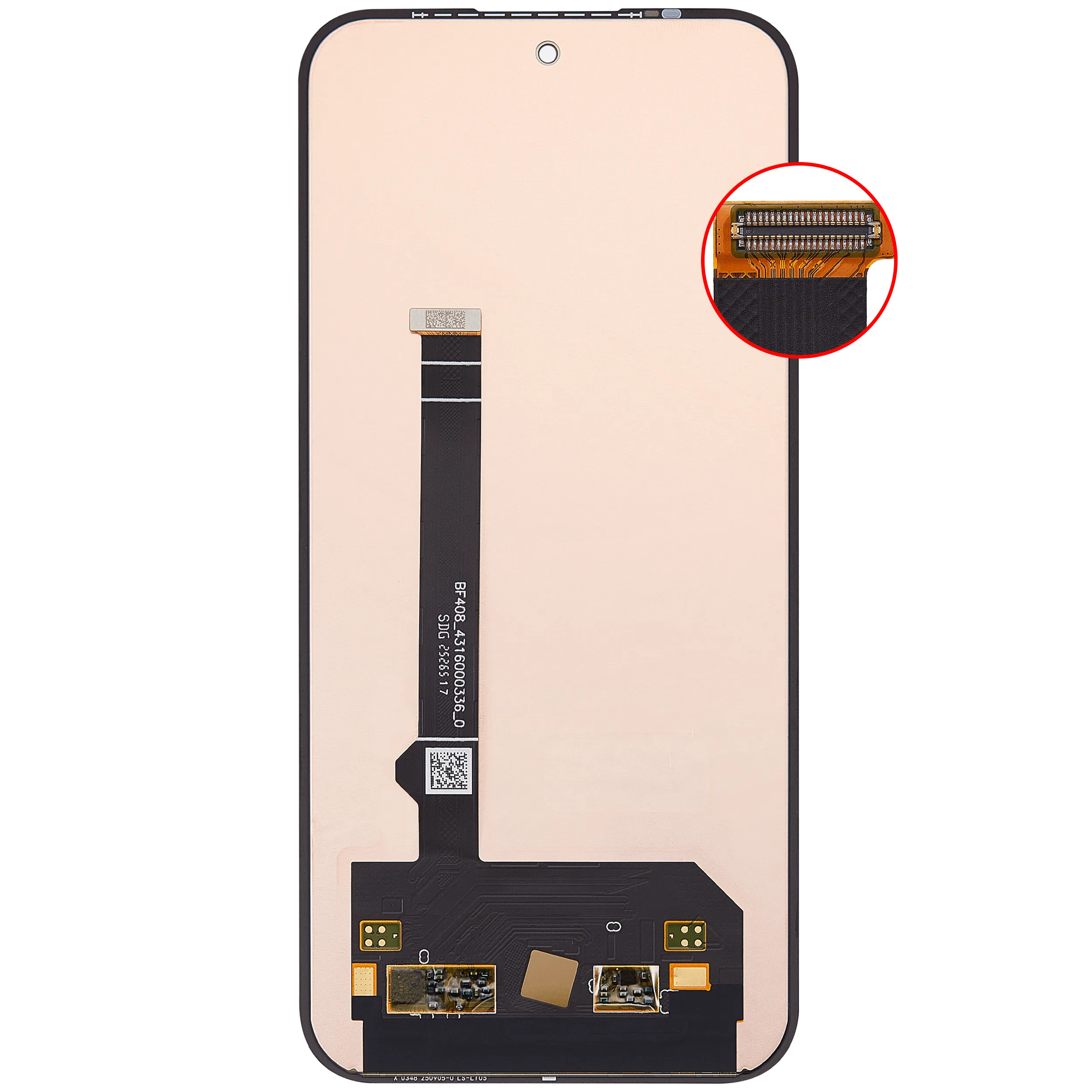 OLED Display ohne Rahmen für Nothing Phone (4a) (professionell aufgearbeitet) – Bild 4