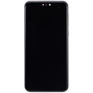 OLED Display mit Rahmen für Honor Magic 7 Pro (professionell aufgearbeitet) (Breeze Blue)