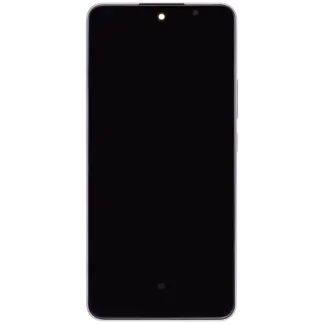 OLED Display mit Rahmen für Oppo Reno13 F 4G / 5G (professionell aufgearbeitet) (Plume Purple)