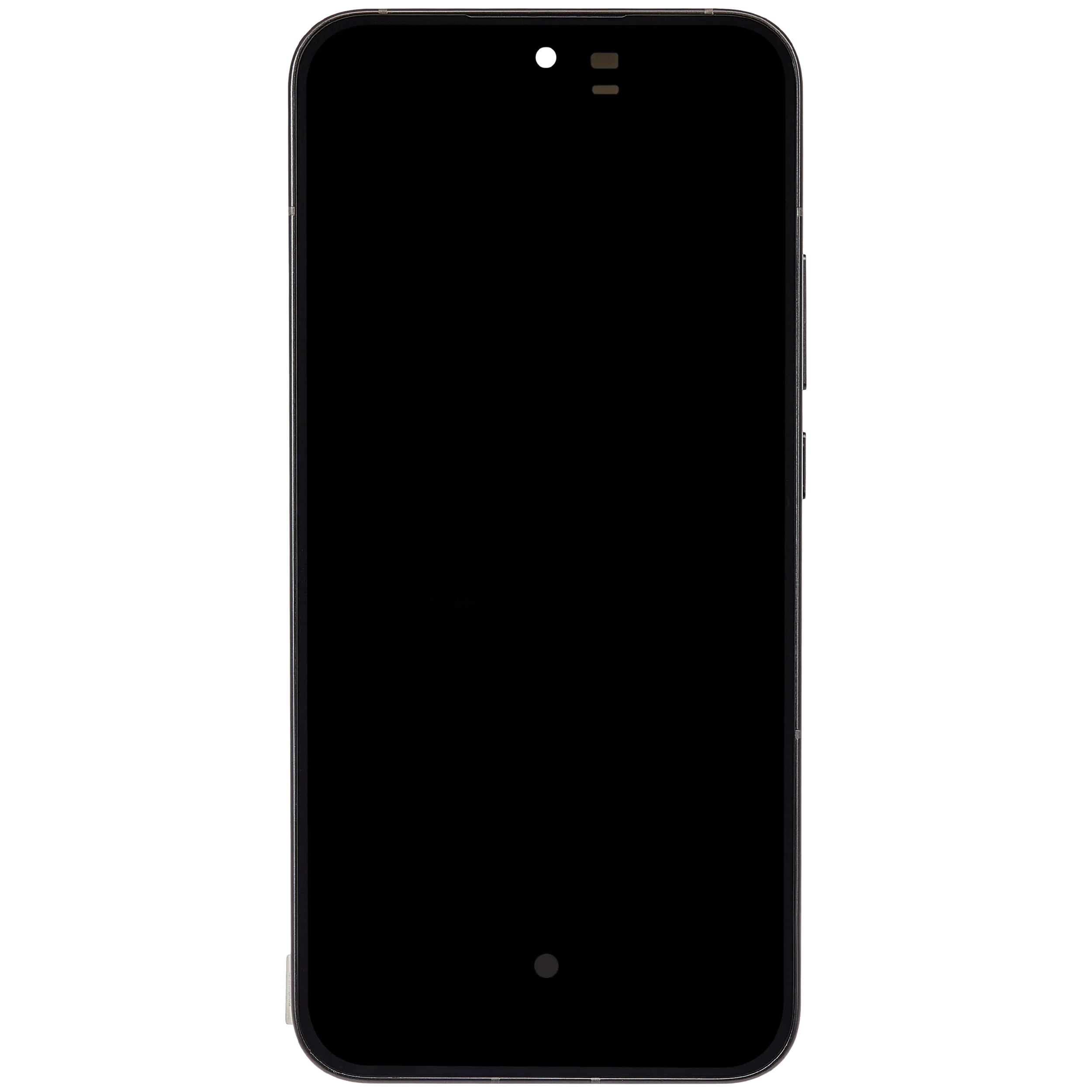 OLED Display mit Rahmen für OPPO Reno 13 (professionell aufgearbeitet) (Black (Schwarz)) – Bild 2