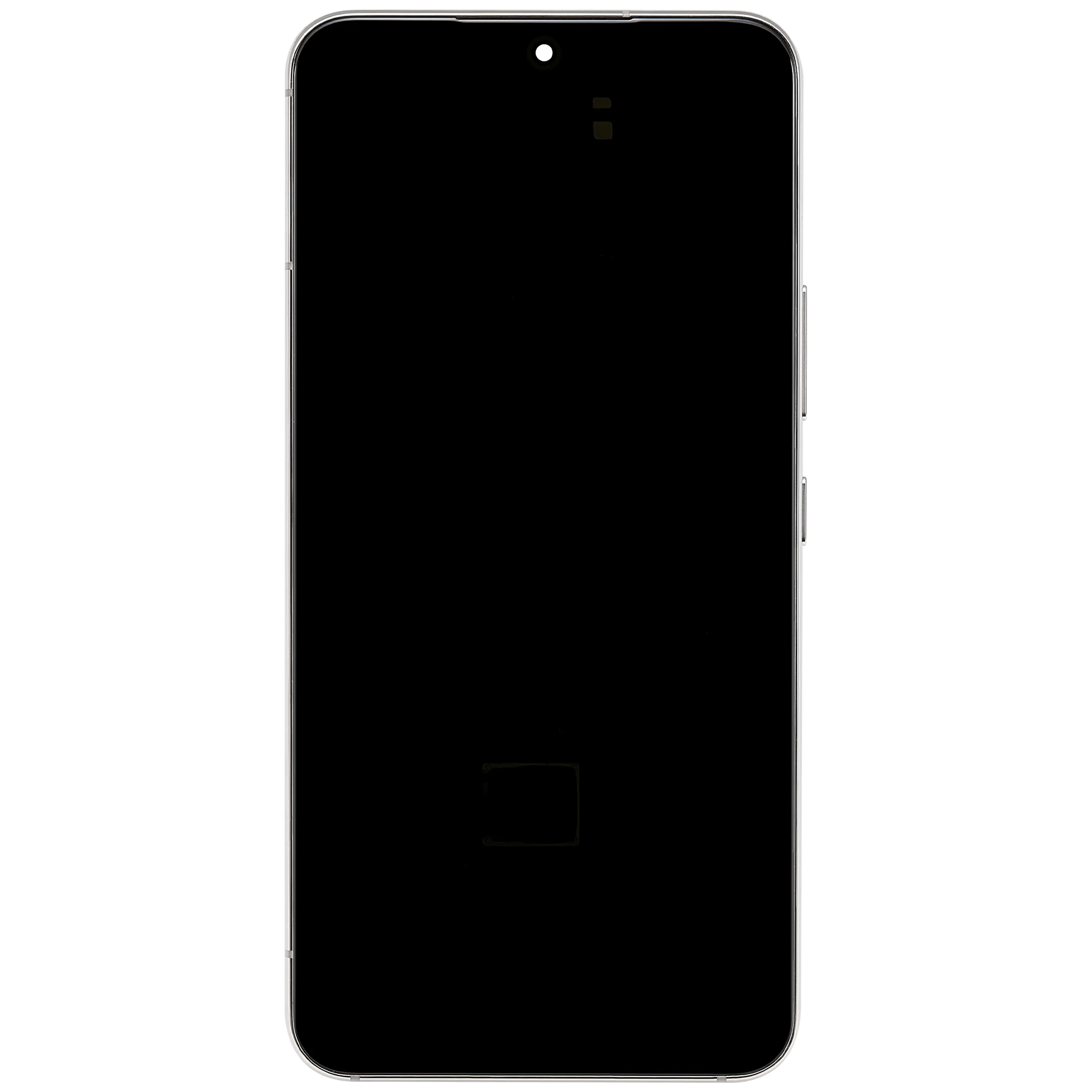 OLED Display mit Rahmen für Samsung Galaxy S22 5G (US & International) (Aftermarket Plus) (White (Weiß)) – Bild 4