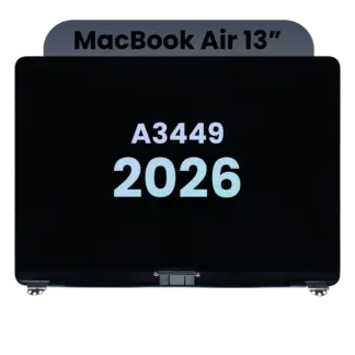 komplette LCD-Displayeinheit für MacBook Air 13" A3449 (2026) (ausgebautes Originalteil: Grade A) (Starlight)