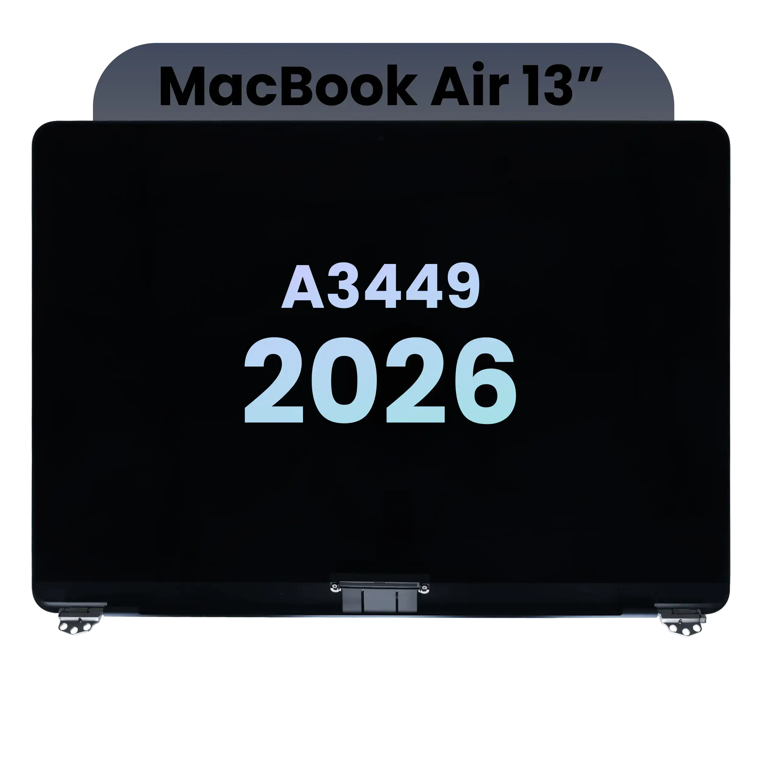 komplette LCD-Displayeinheit für MacBook Air 13" A3449 (2026) (ausgebautes Originalteil: Grade A) (Sky Blue) – Bild 2