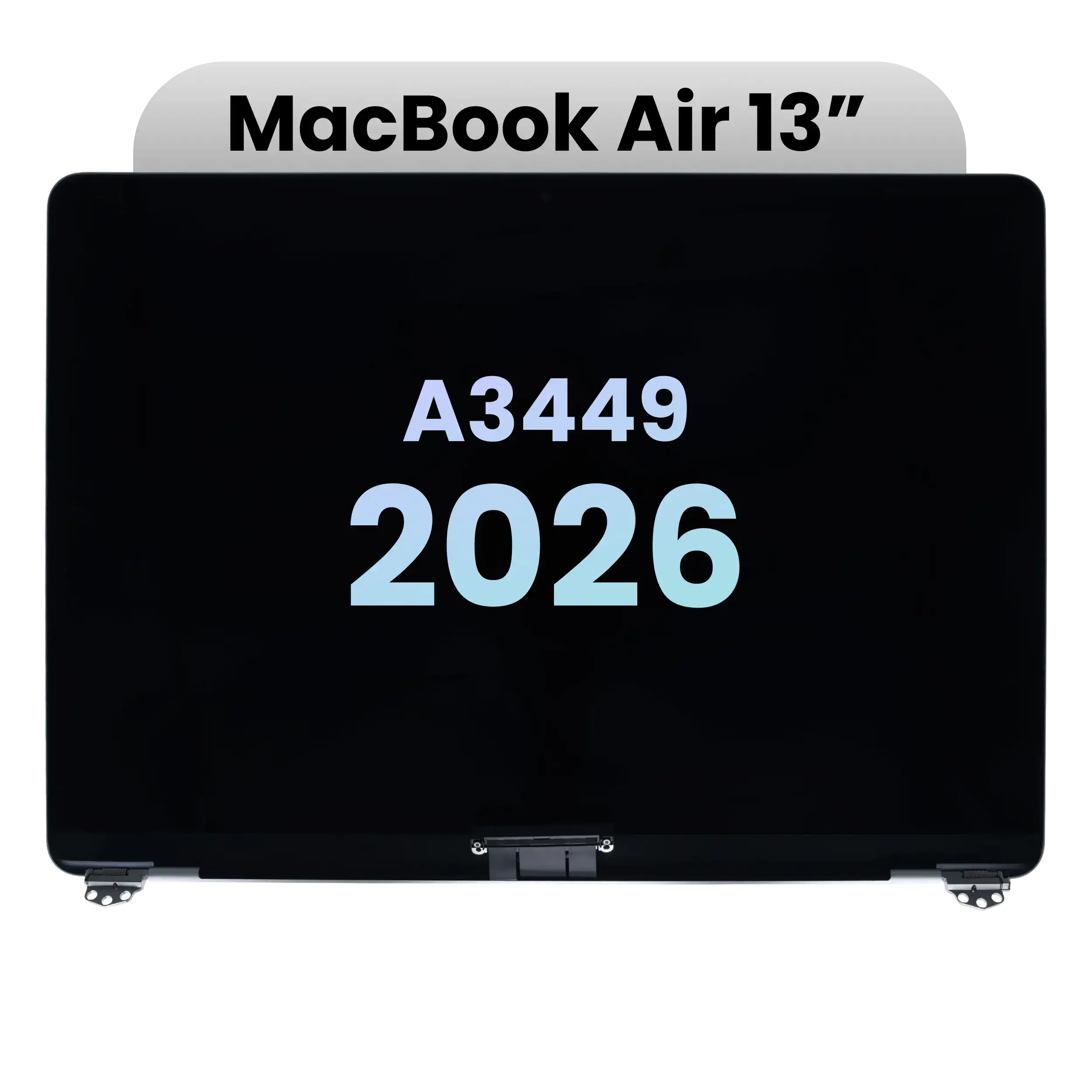 komplette LCD-Displayeinheit für MacBook Air 13" A3449 (2026) (ausgebautes Originalteil: Grade A) (Sky Blue) – Bild 3