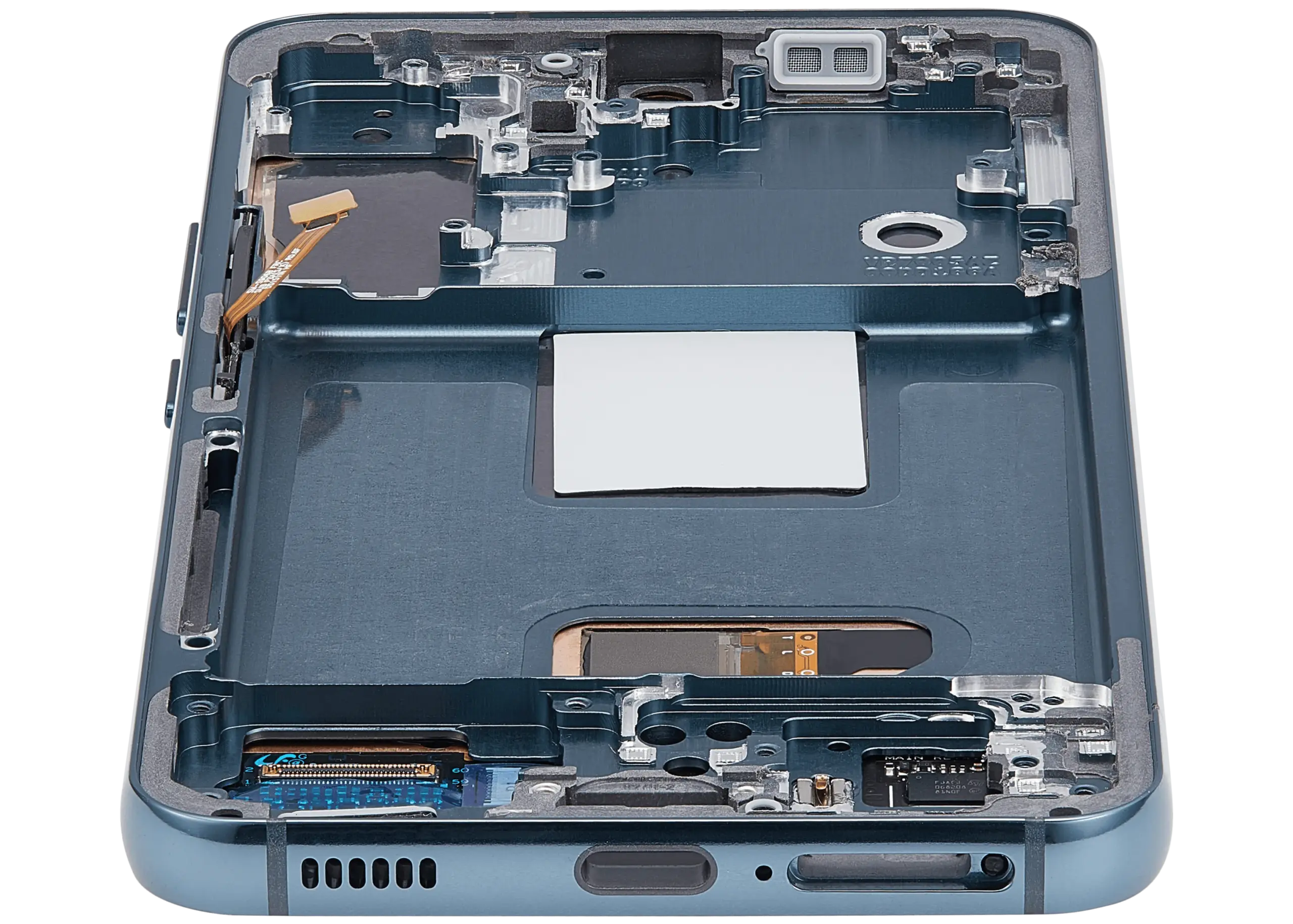 OLED Display mit Rahmen für Samsung Galaxy S22 5G (US & International) (Aftermarket Plus) (Green (Grün)) – Bild 3