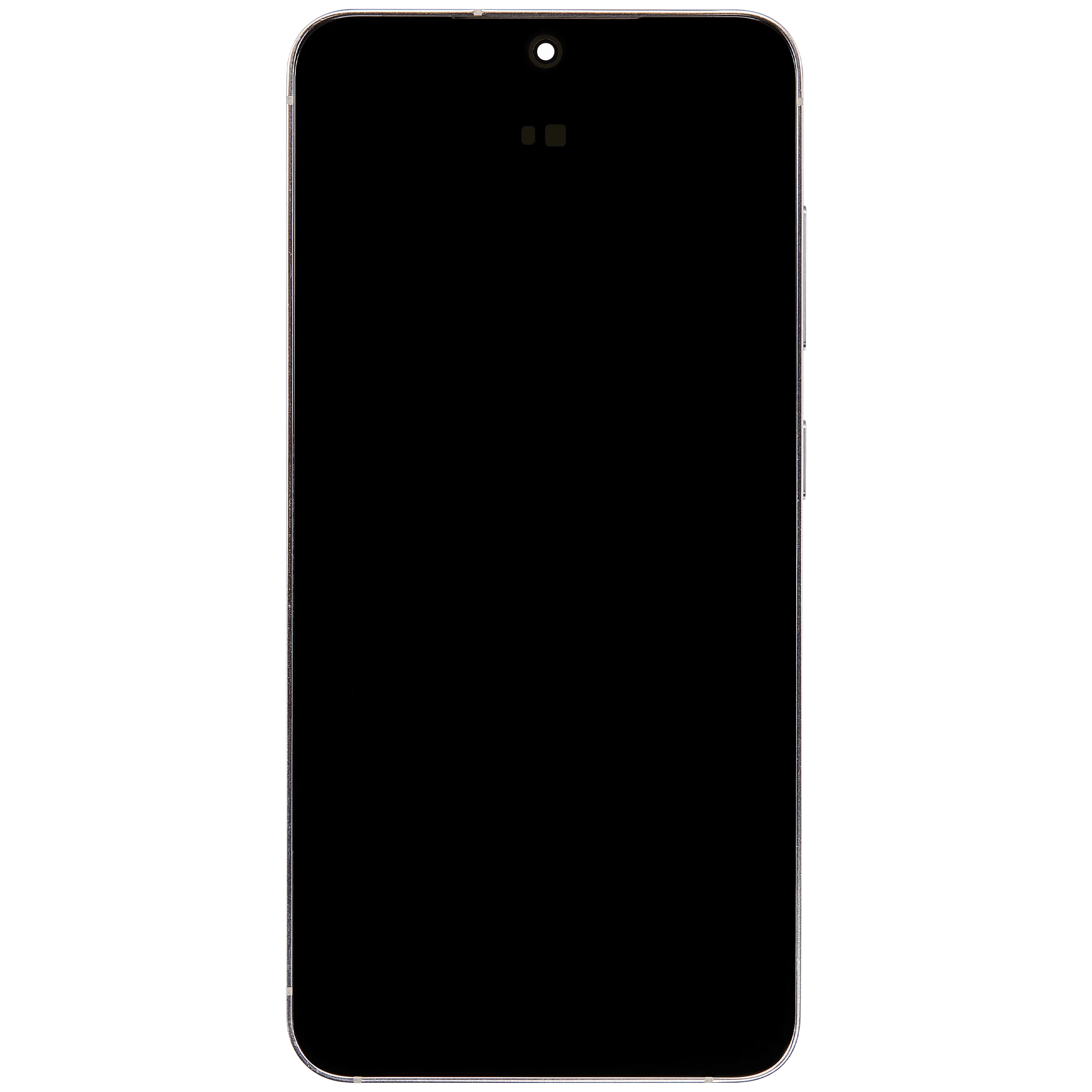 OLED Display mit Rahmen für Samsung Galaxy S24 5G (US & International Version) (Aftermarket Plus) (Marble Grey) – Bild 4