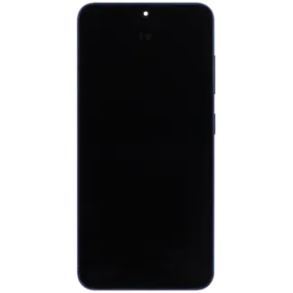 OLED Display mit Rahmen für Samsung Galaxy S25 5G (US & International) (Aftermarket Plus) (Navy)