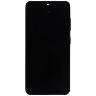 OLED Display mit Rahmen für Samsung Galaxy S25 5G (US & International) (Aftermarket Plus) (Blue Black)