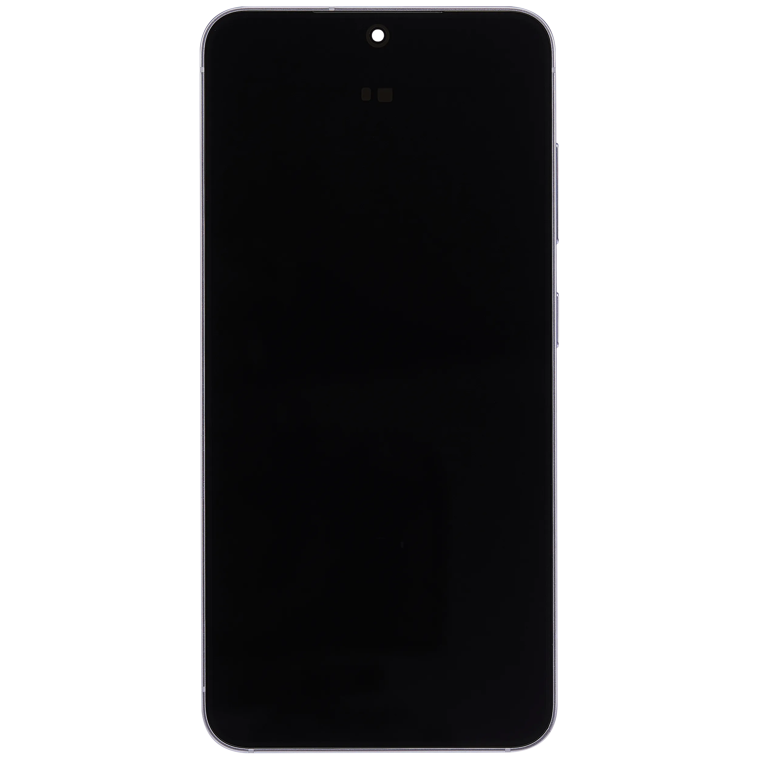 OLED Display mit Rahmen für Samsung Galaxy S25 5G (US & International) (Aftermarket Plus) (Icy Blue) – Bild 2
