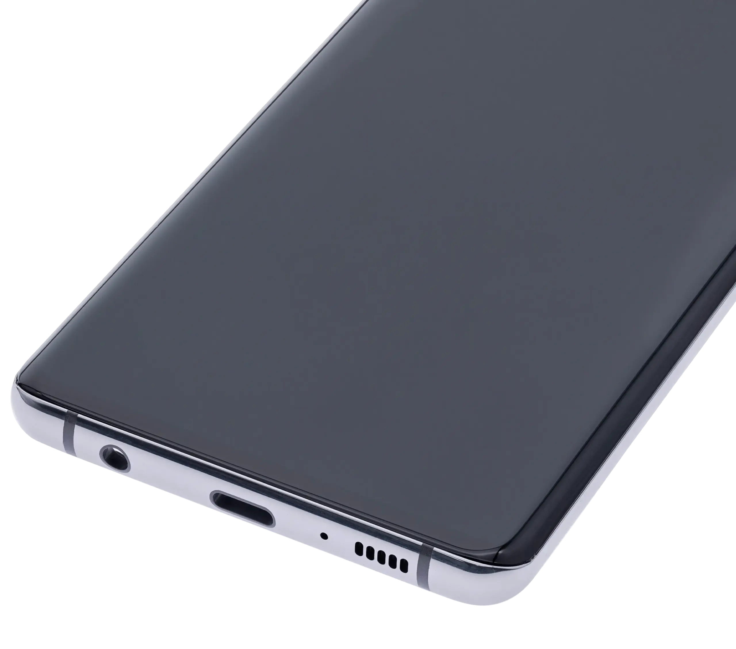 OLED Display mit Rahmen für Samsung Galaxy S10 Plus (Aftermarket Plus) (Prism / Ceramic Black) – Bild 2