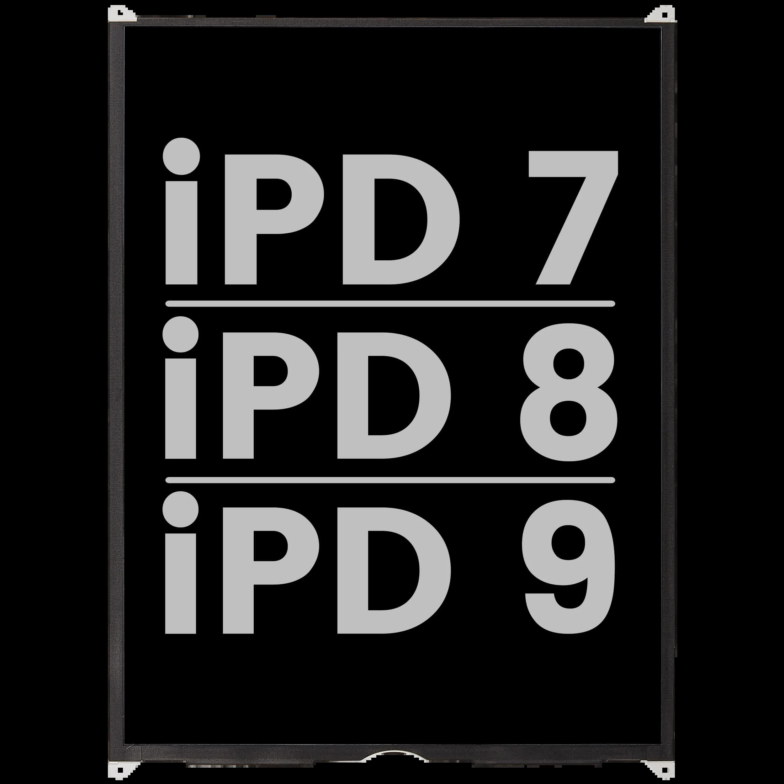 LCD Display für iPad 7 (2019) / iPad 8 (2020) / iPad 9 (2021) (ausgebautes Originalteil: Grade B)