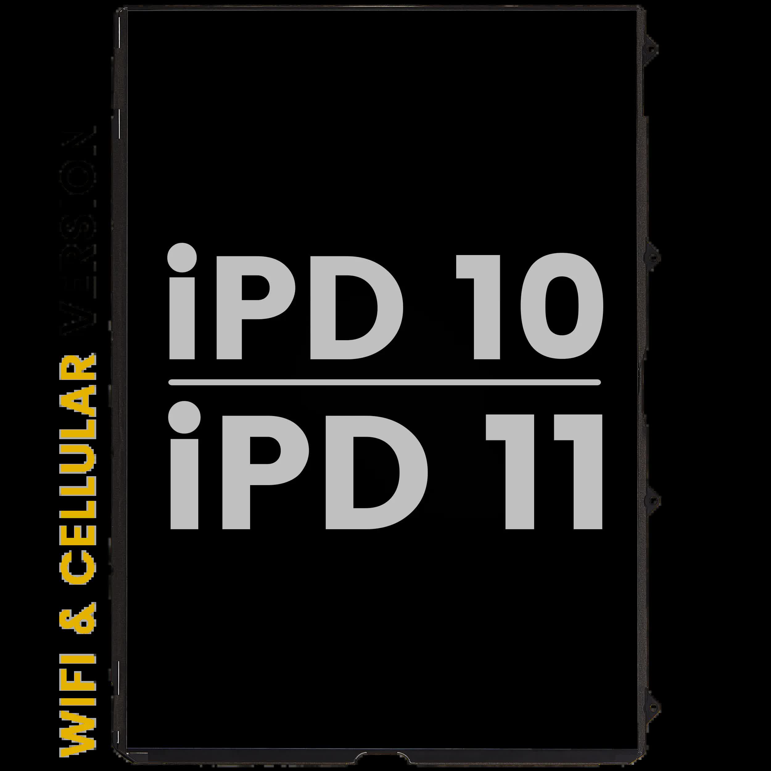 LCD für iPad 10 (2022) / iPad 11 (2025) (WiFi / Cellular) (ausgebautes Originalteil: Grade B)