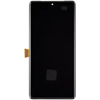 OLED Display mit Rahmen (ohne Fingerprint Sensor) für Google Pixel 7 Pro (Aftermarket Plus / 120HZ)