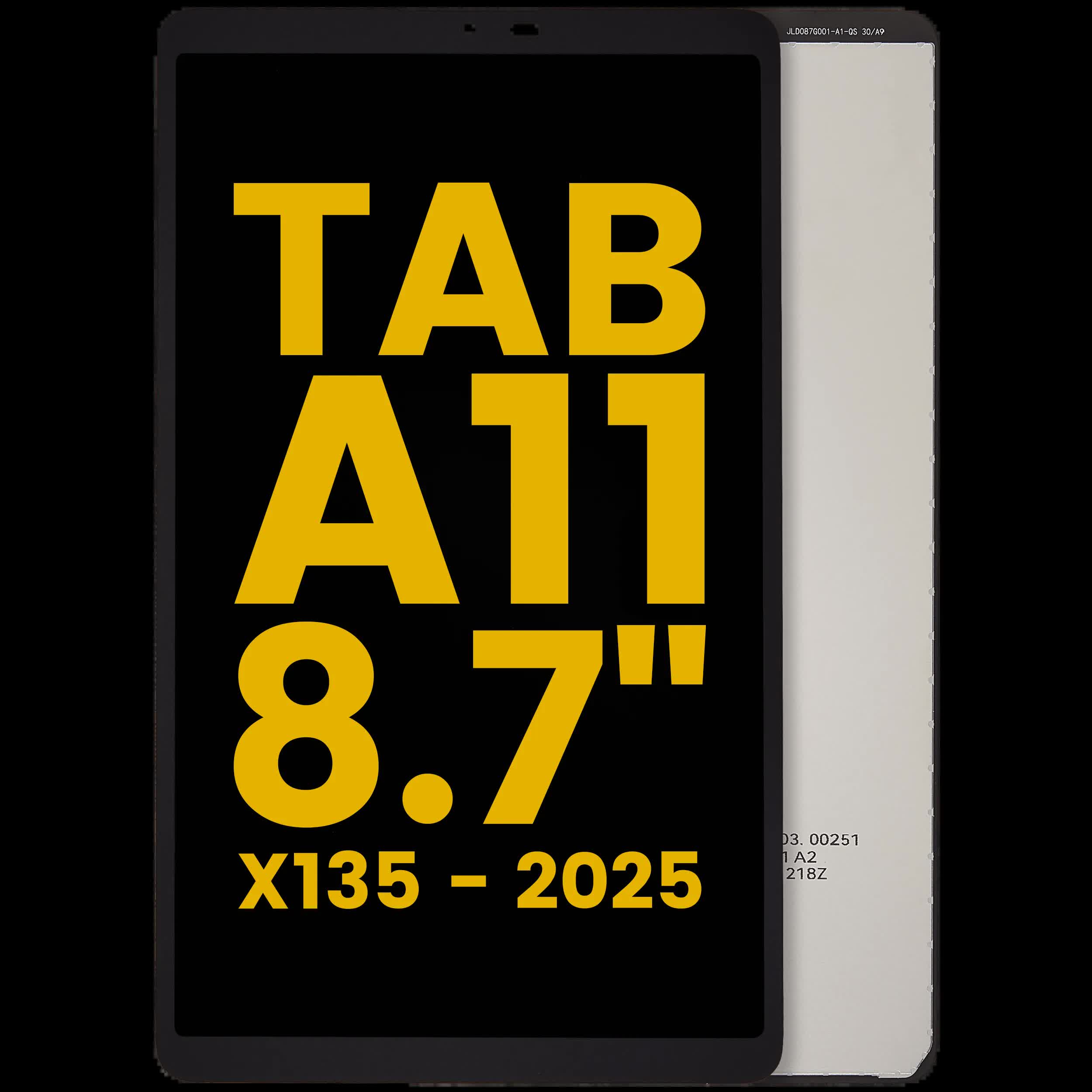 LCD Display ohne Rahmen für Samsung Galaxy Tab A11 8.7" (X135) (2025) (LTE Version)