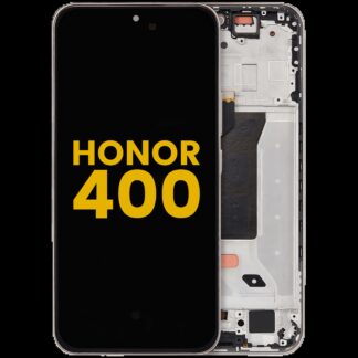 OLED Display mit Rahmen für Honor 400 (professionell aufgearbeitet) (Desert Gold)