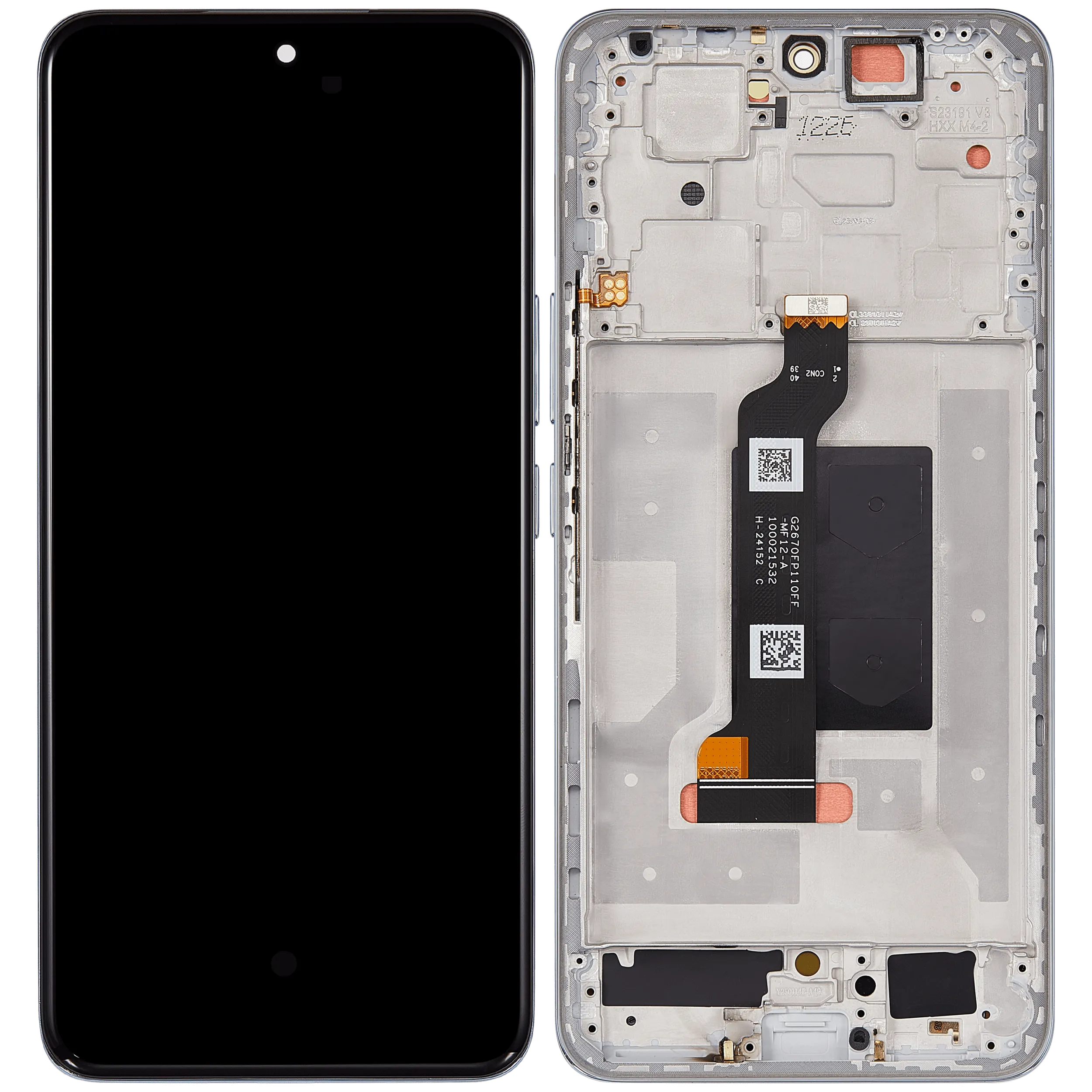 OLED Display mit Rahmen für Honor 200 (professionell aufgearbeitet) (Emerald Green) – Bild 2