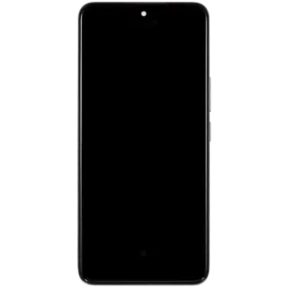 OLED Display mit Rahmen für Honor 200 (professionell aufgearbeitet) (Moonlight White)