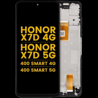LCD Display mit Rahmen für Honor X7D 4G / X7D 5G / 400 Smart 4G / 400 Smart 5G (professionell aufgearbeitet)