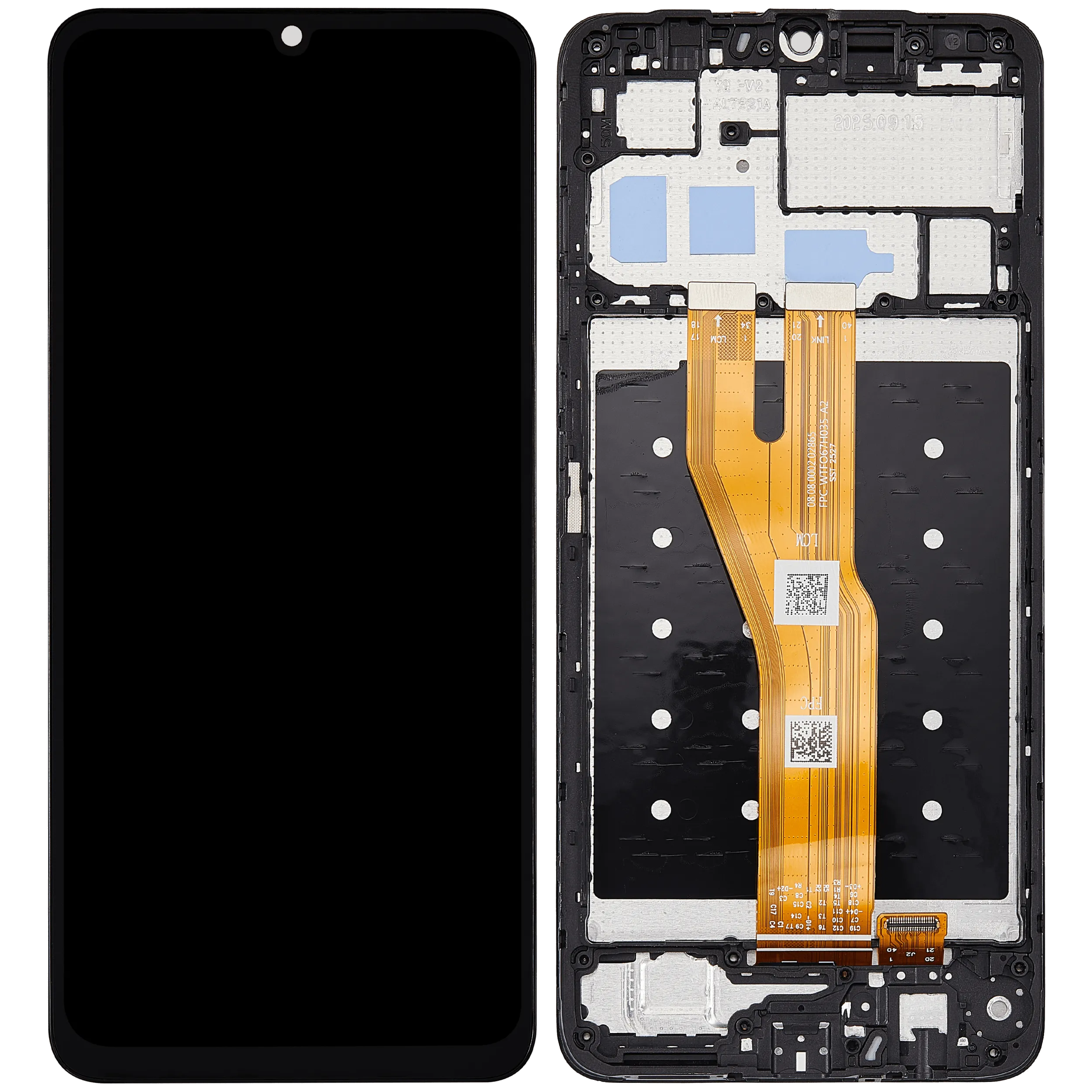 LCD Display mit Rahmen für Honor X5C / X5C Plus / Play 10A (professionell aufgearbeitet) – Bild 2