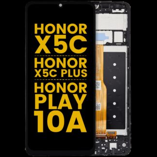 LCD Display mit Rahmen für Honor X5C / X5C Plus / Play 10A (professionell aufgearbeitet)