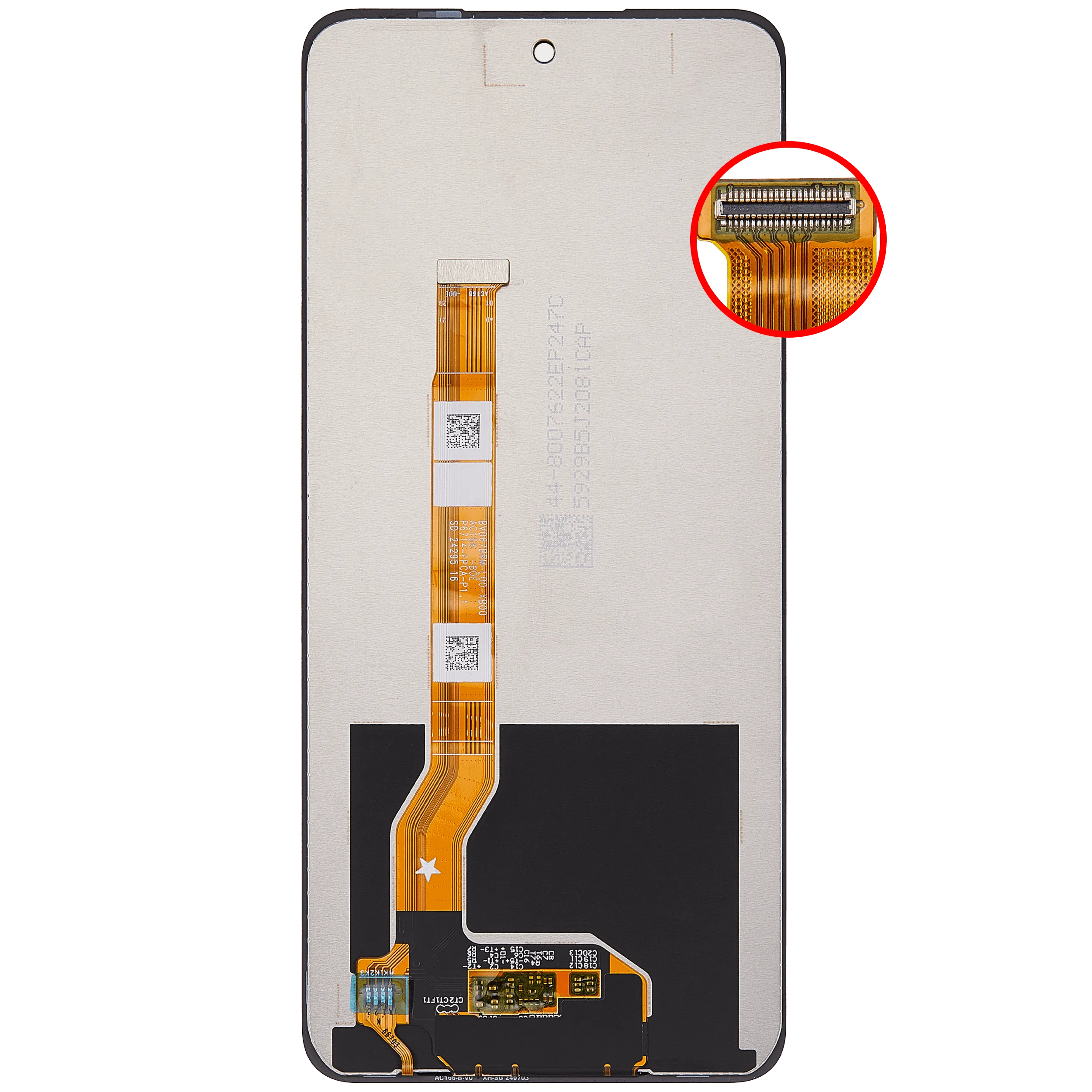 LCD Display ohne Rahmen für OPPO A5 4G / A5 5G / A5 Pro 5G / A3x 4G / A3x 5G / A5x 4G / A5x 5G (professionell aufgearbeitet) – Bild 2