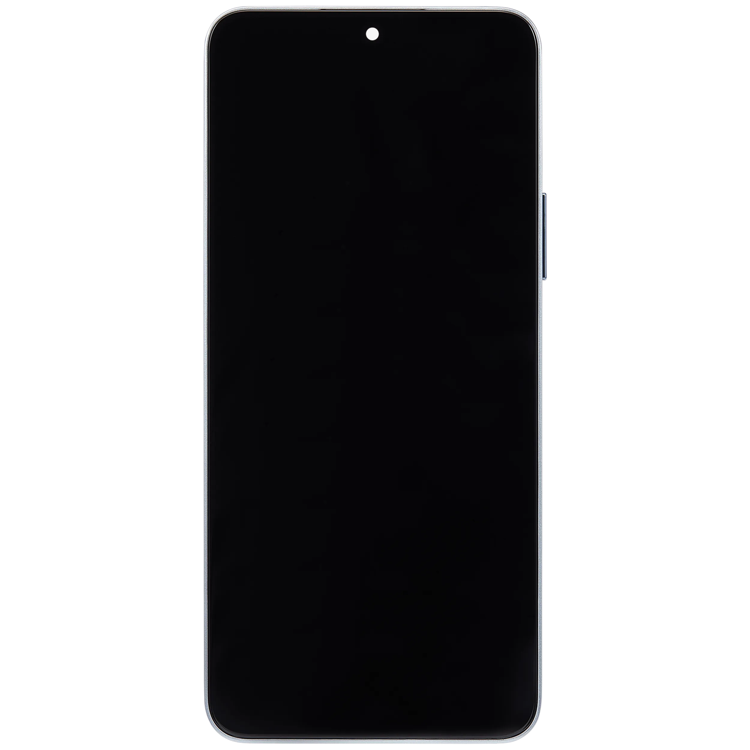 LCD Display mit Rahmen für Honor X8A / X50i / 90 Lite ((Aftermarket Plus) (Titanium Silver) – Bild 2