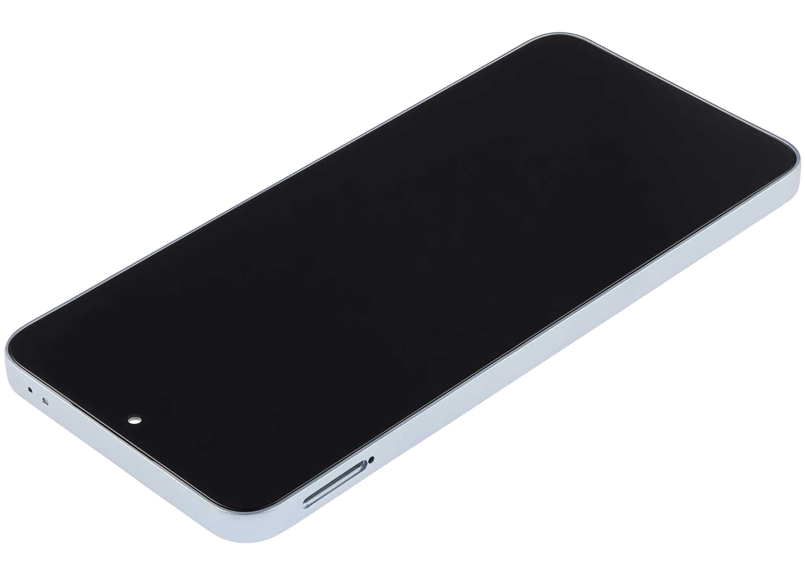 LCD Display mit Rahmen für Honor X8A / X50i / 90 Lite ((Aftermarket Plus) (Titanium Silver) – Bild 4