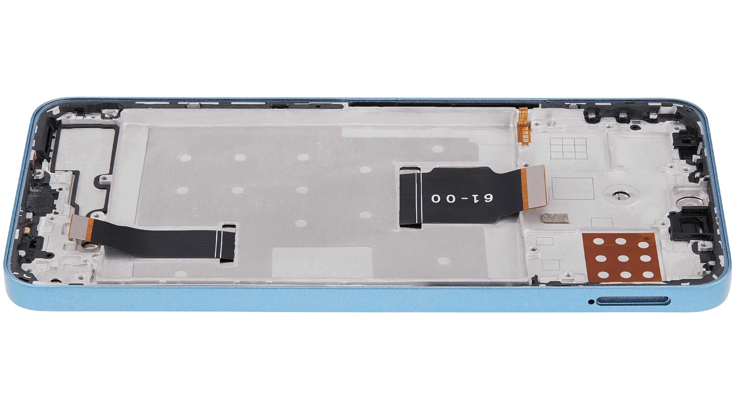 LCD Display mit Rahmen für Honor X8A / X50i / 90 Lite (Aftermarket Plus) (Cyan Lake) – Bild 2