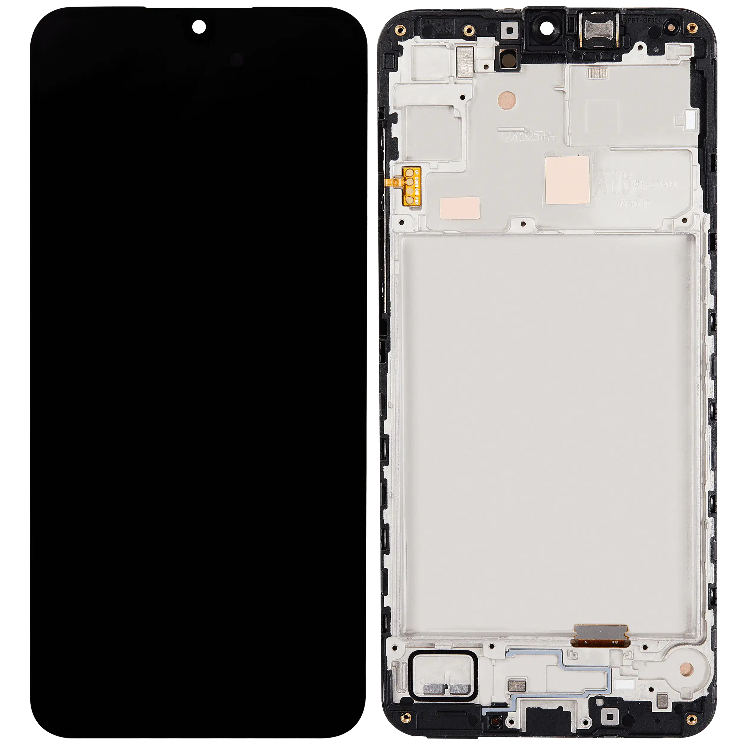 OLED Display mit Rahmen für Samsung Galaxy A16 5G (A166U / 2024) (US-Version) (professionell aufgearbeitet) – Bild 2