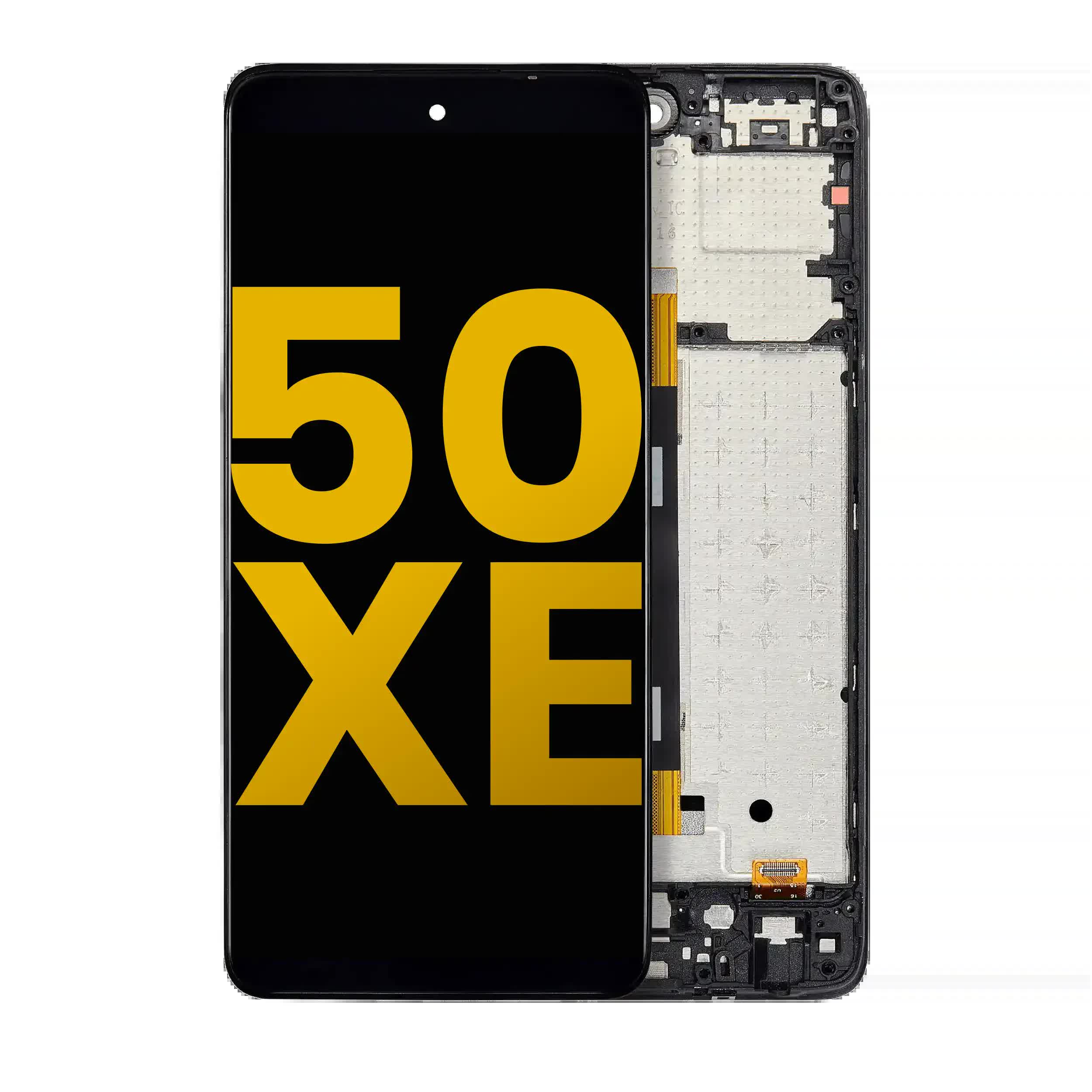 LCD Display mit Rahmen für TCL 50 XE 5G (professionell aufgearbeitet)