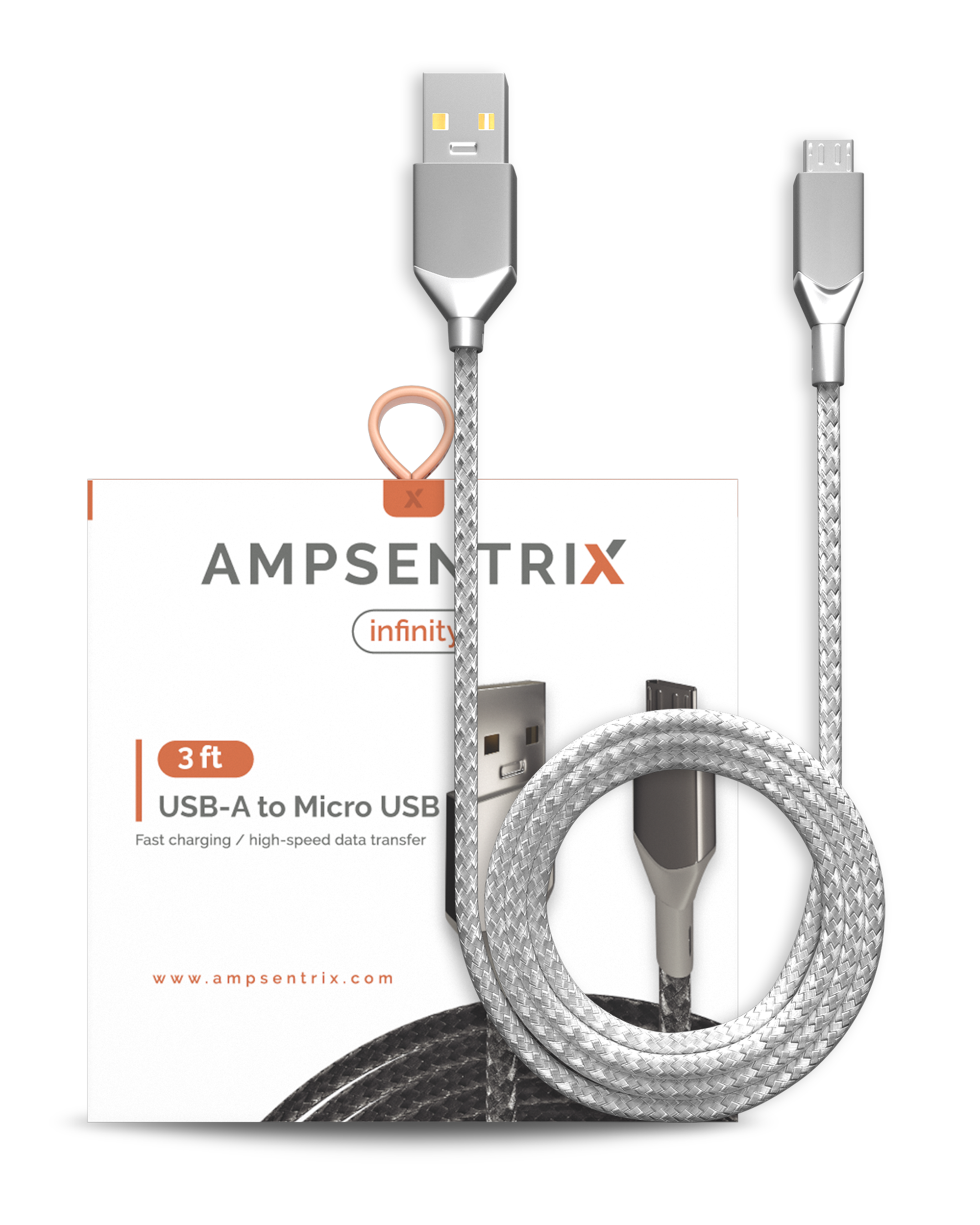 Micro USB To USB Type A Kabel (generisch) (Black (Schwarz)) – Bild 2