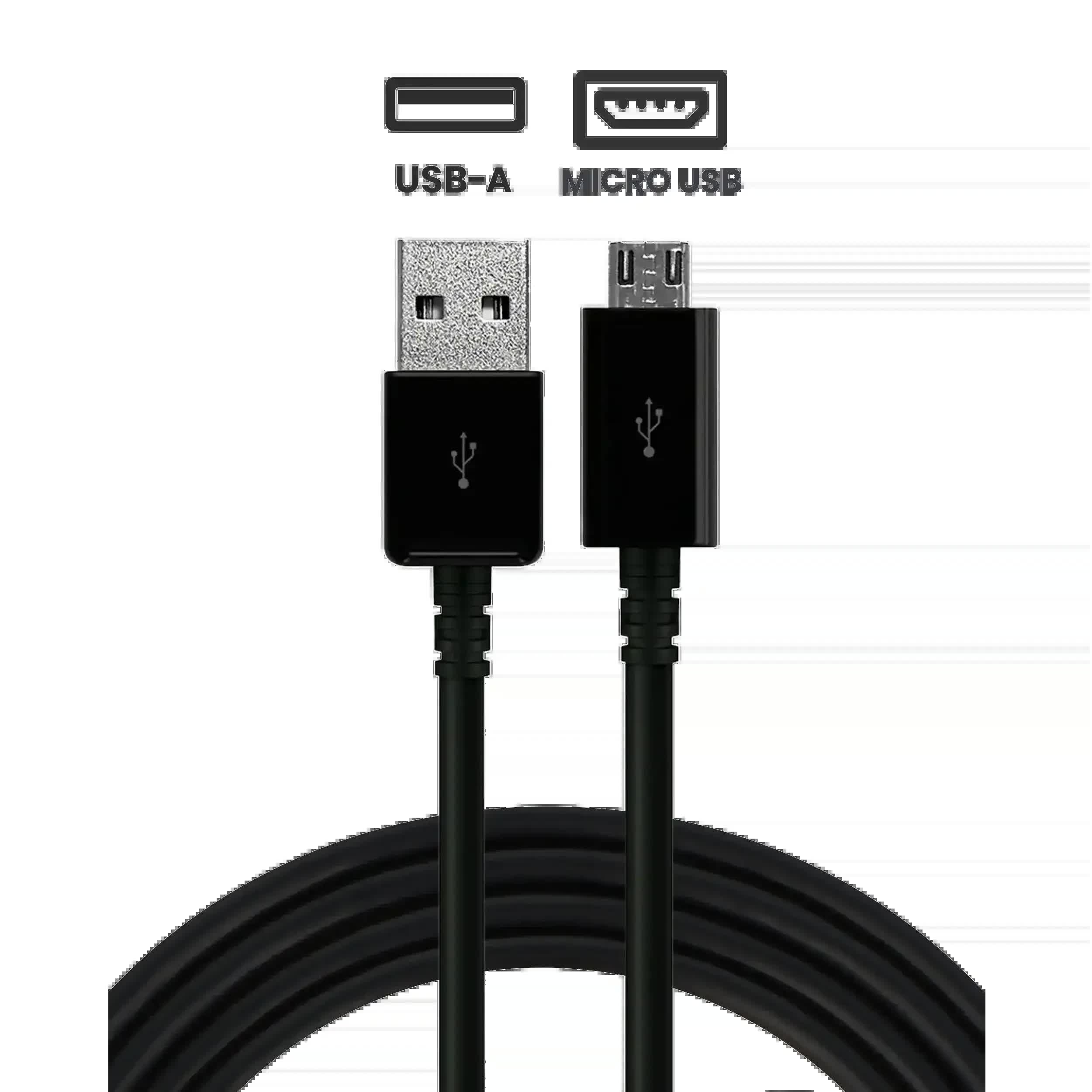 Micro USB To USB Type A Kabel (generisch) (Black (Schwarz))