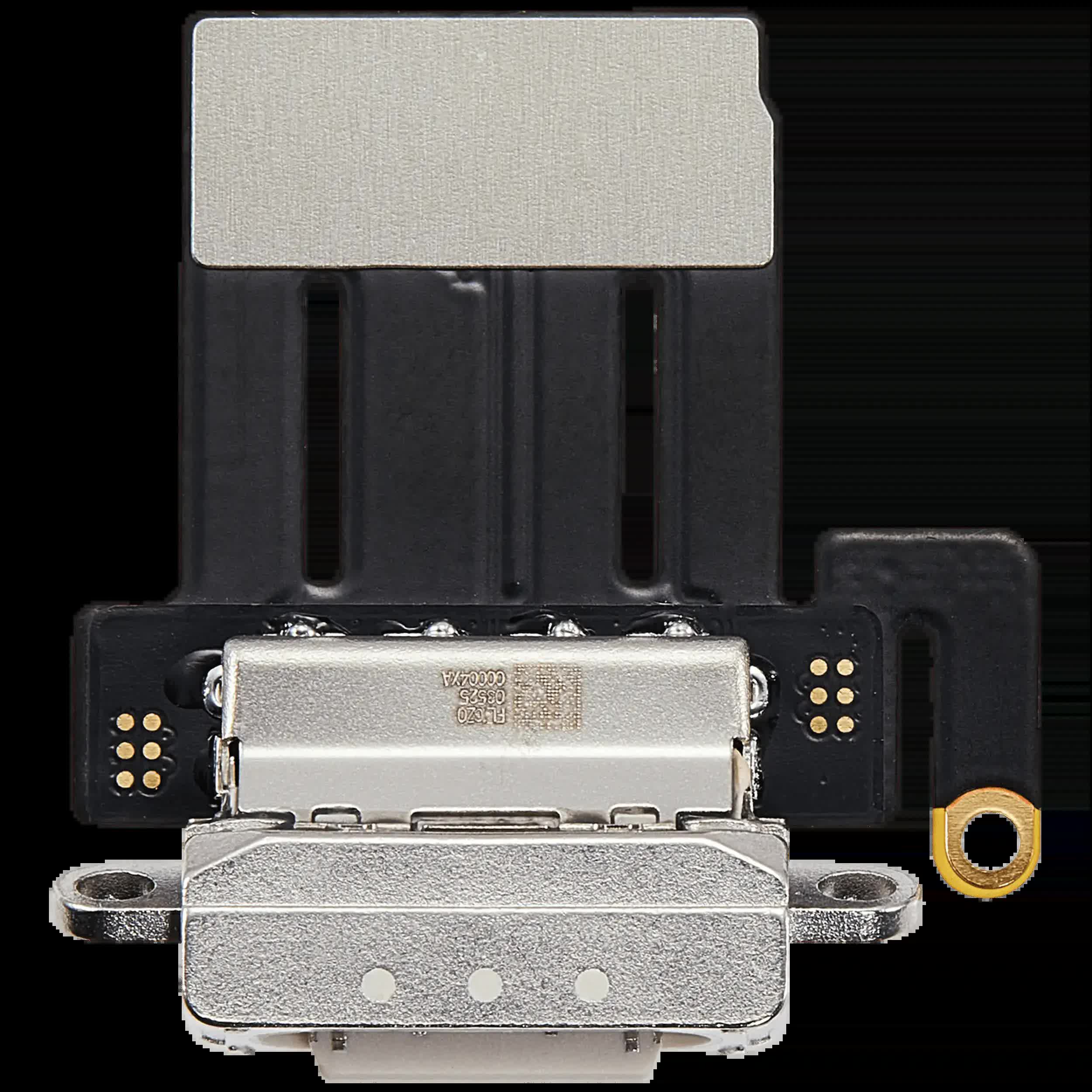Ladebuchse Flexkabel für iPad Pro 11" 5th Gen (2024) (Aftermarket Plus) (Silver (Silber))
